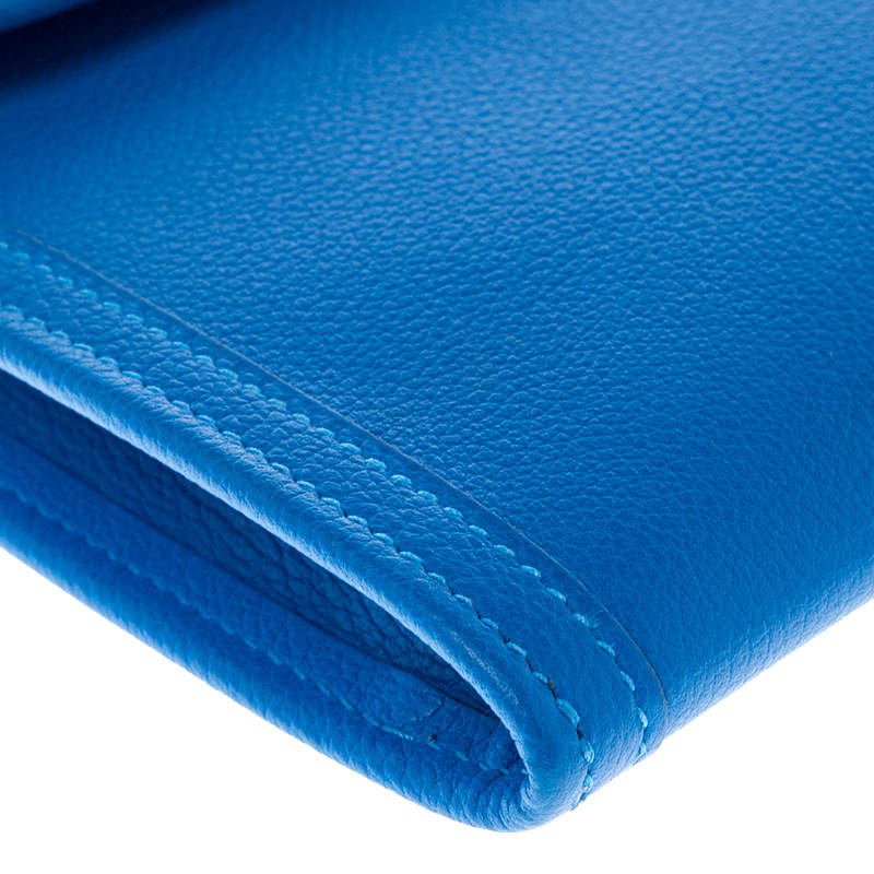 Hermes jige clutch blue brighton AVC1541 – LuxuryPromise