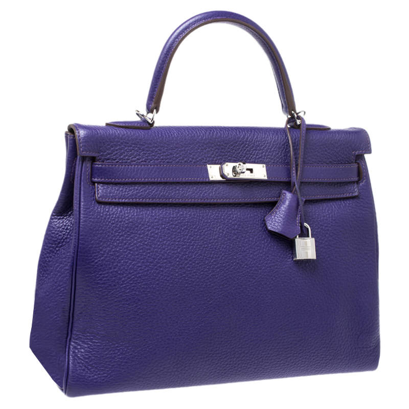 Hermes Plitplat 33cm Ultraviolet Color with Dust Cover