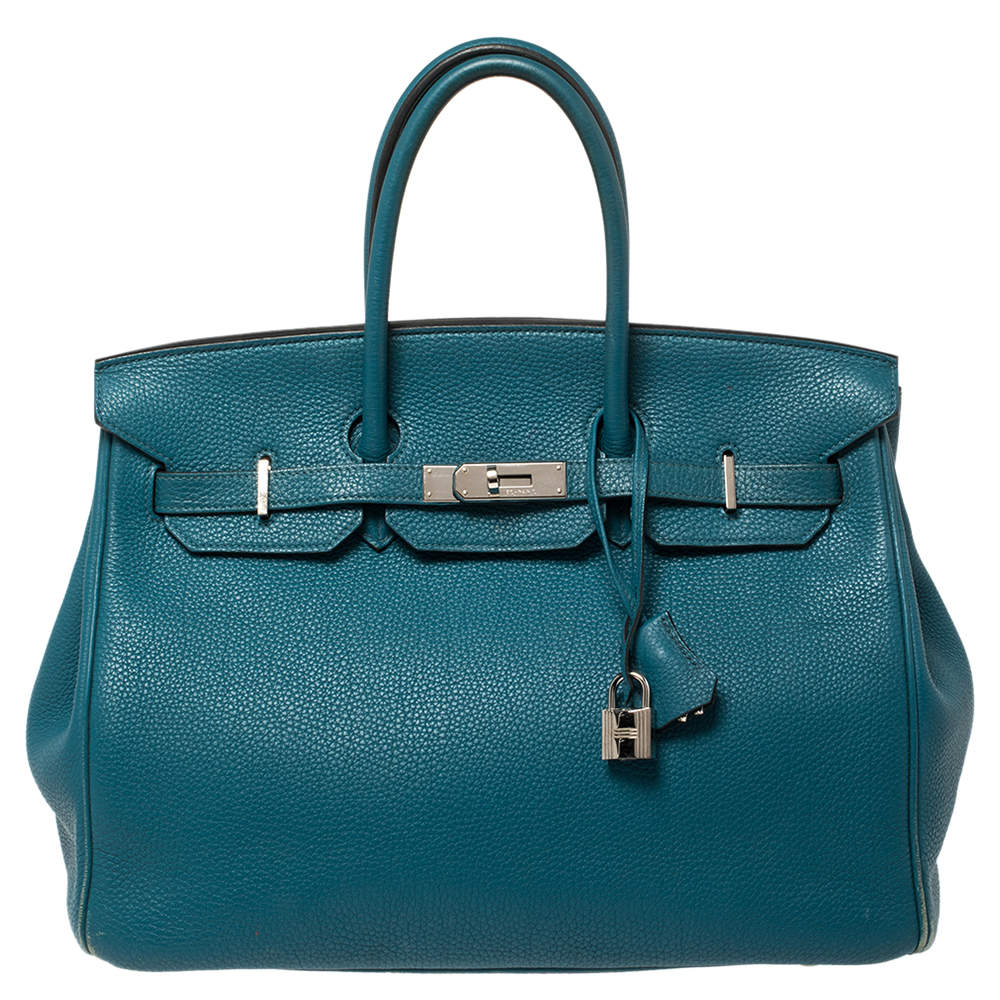 cobalt blue birkin 35 togo