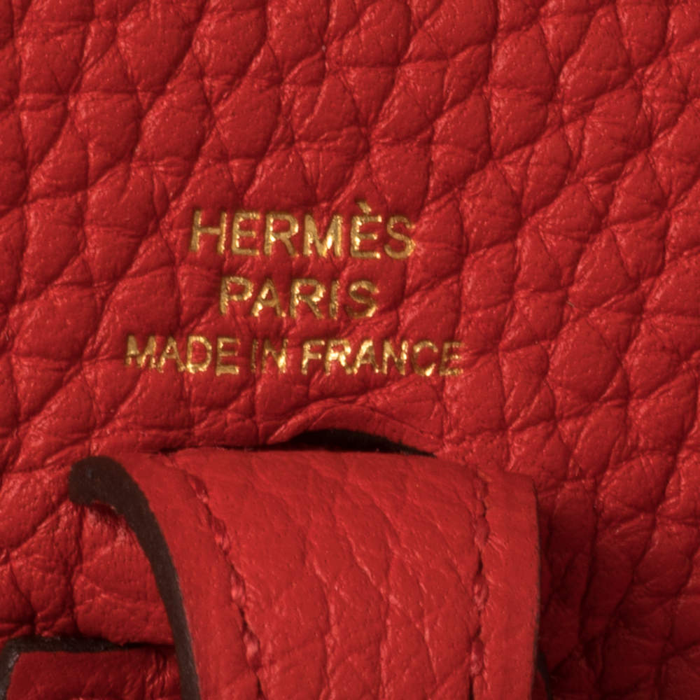 Hermes Rouge Sellier Evelyne TPM Bag – The Closet