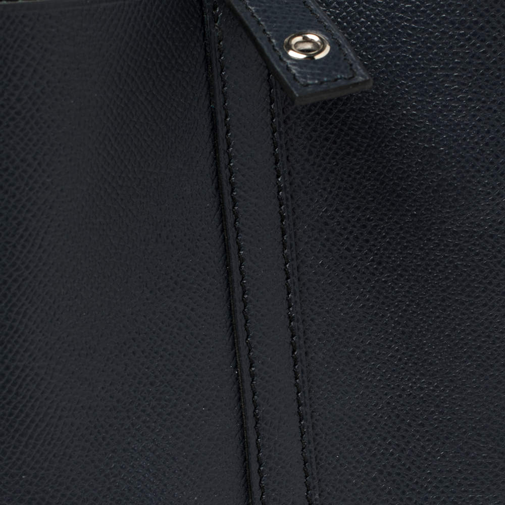 Hermès Tressage De Cuir Picotin Lock 22 Bleu Encre/Brique/Black Epsom –  Coco Approved Studio
