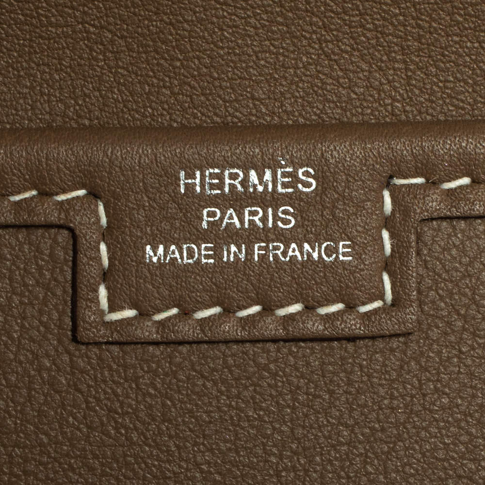 Hermès Hermès Pochette Jige 29 Swift Leather Clutch-Etoupe (All New  In,Bags)