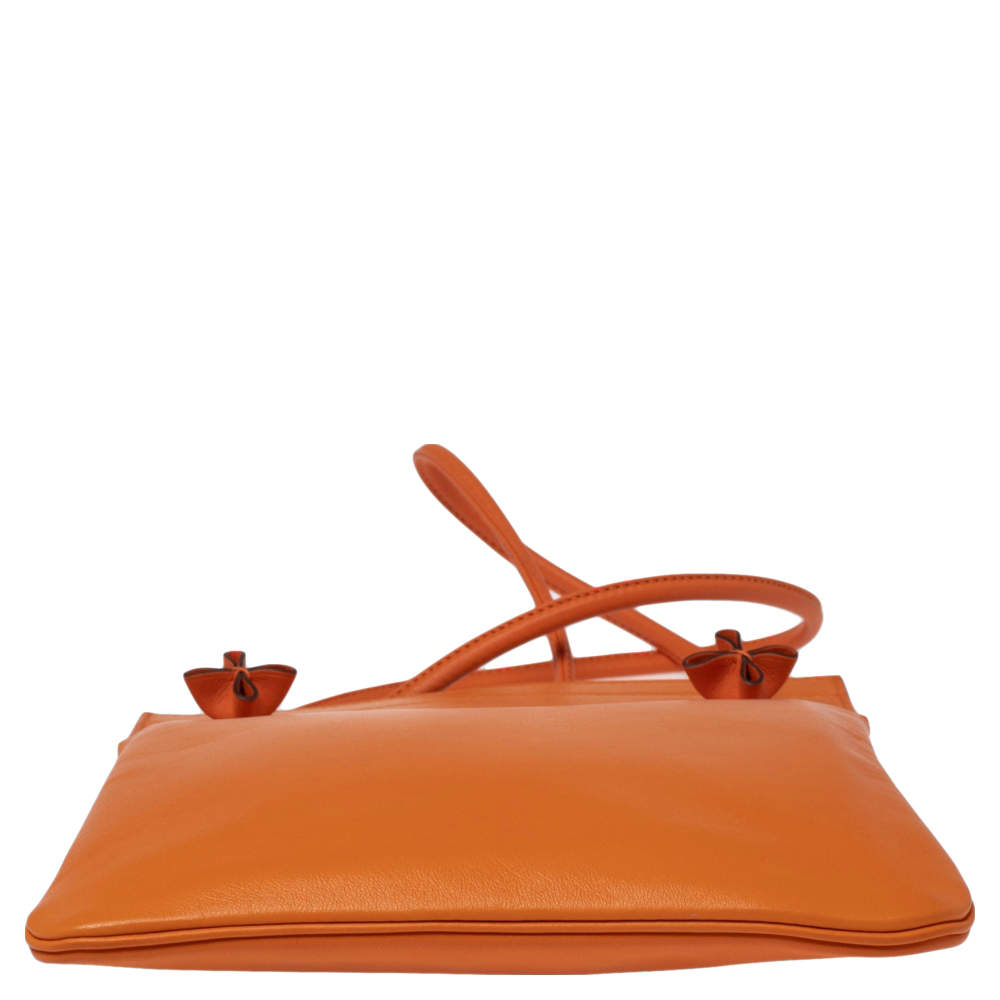 Hermès Orange H Swift Mini Aline Palladium Hardware, 2019 (Very Good), Womens Handbag