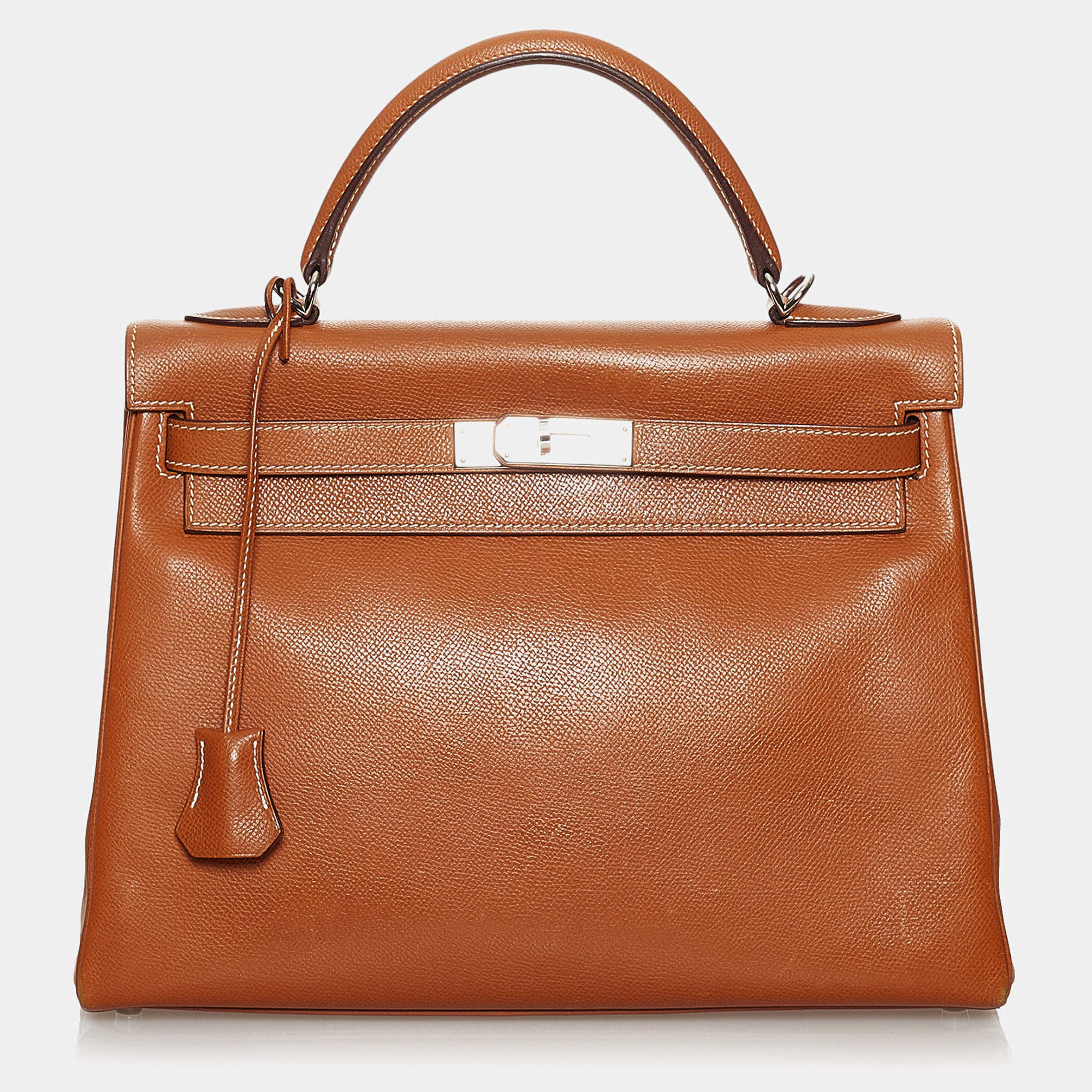 Pre Owned Hermes Gold-Finish Hardware Kelly Retourne 32