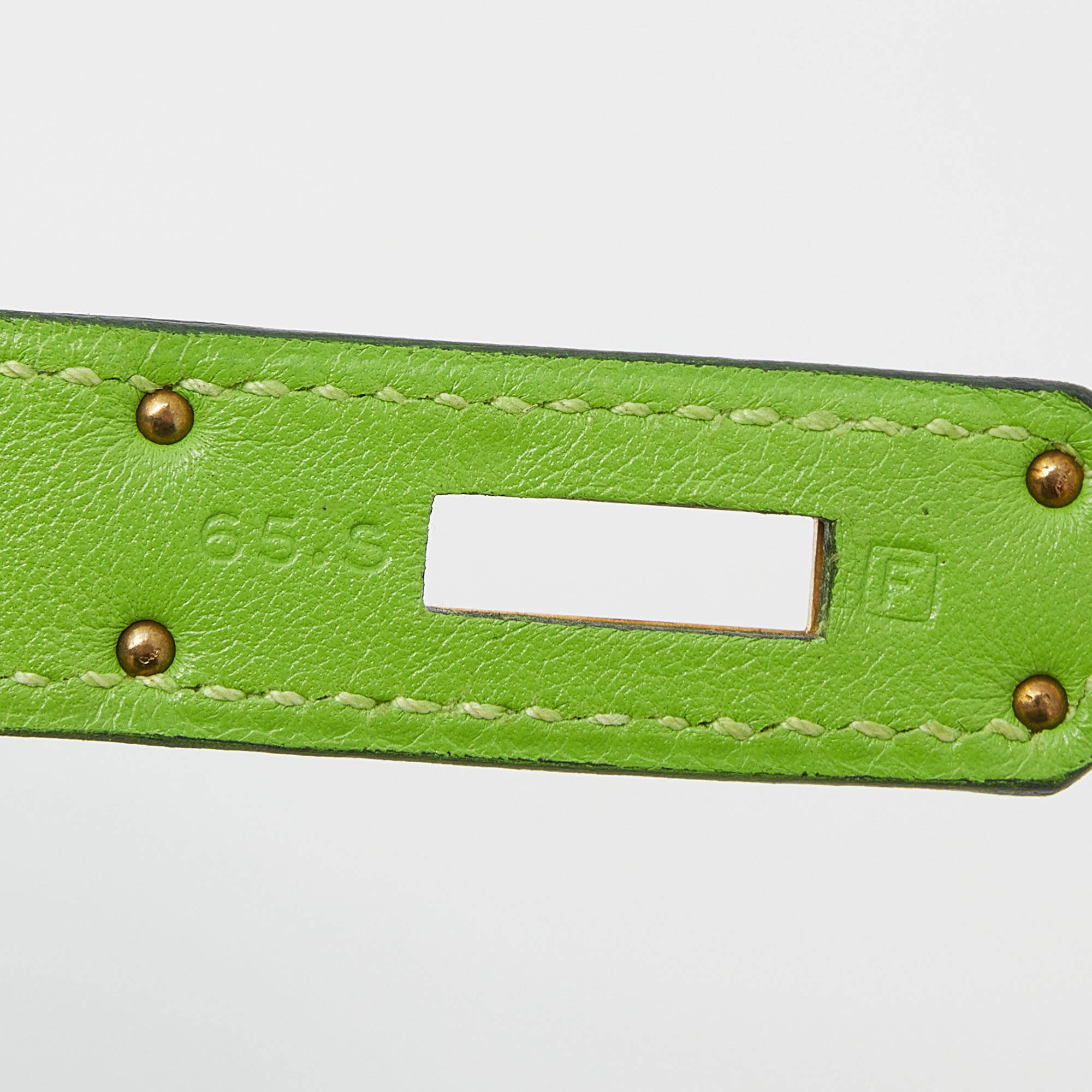 Hermes Anis Green Swift Leather Gold Hardware Kelly Retourne 28 Bag Hermes  | The Luxury Closet