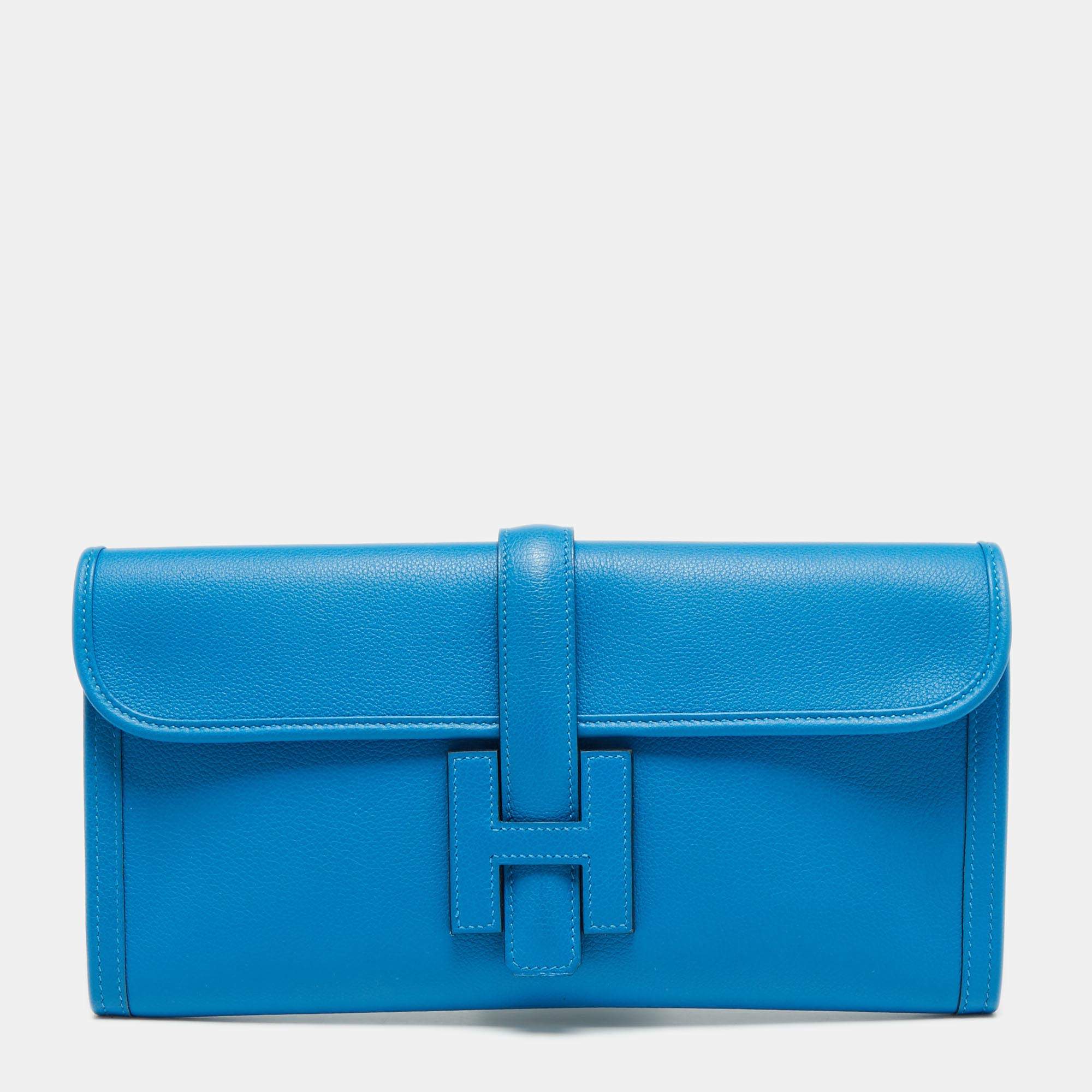 Pre Owned حقيبة كلتش هيرمس إيلان جيغ 29 جلد ميكونوس إيفركولور 