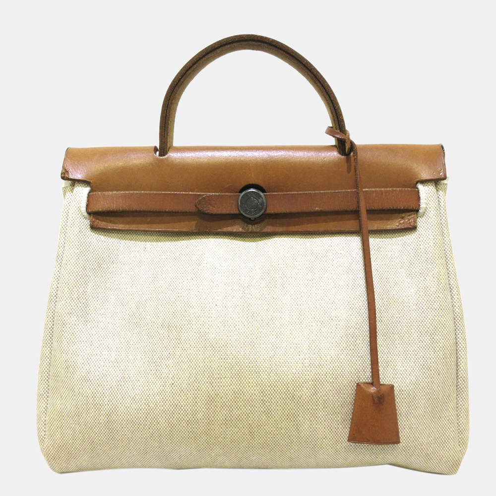 مملوكة مسبقًا Hermes Brown Herbag PM