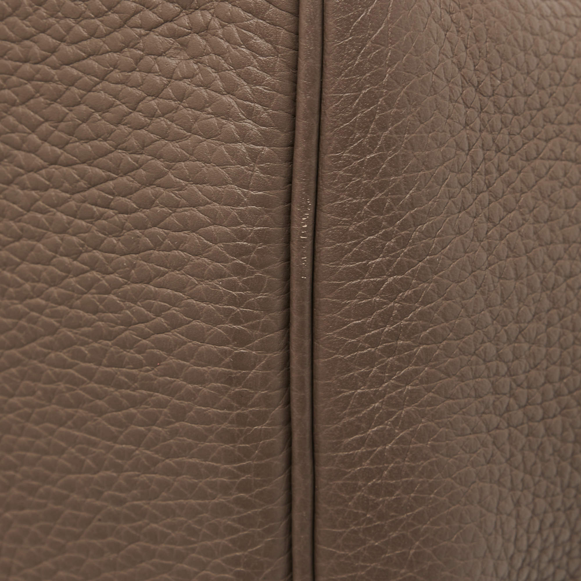 Picotin leather handbag Hermès Purple in Leather - 22027469