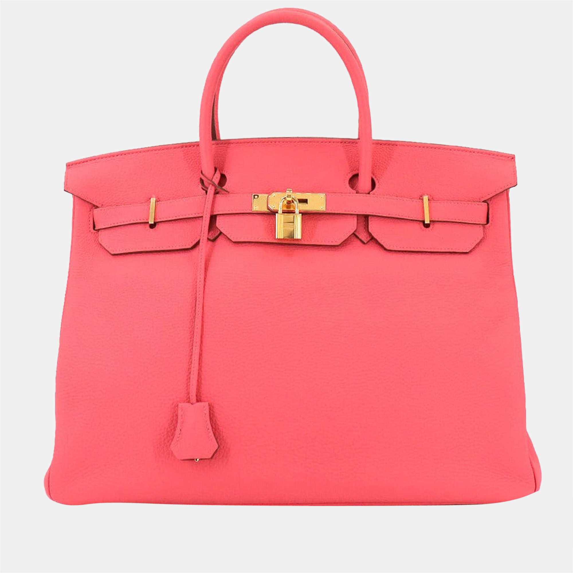 Hermes Birkin Togo 40 Rose Lipstick in Togo Leather with Palladium