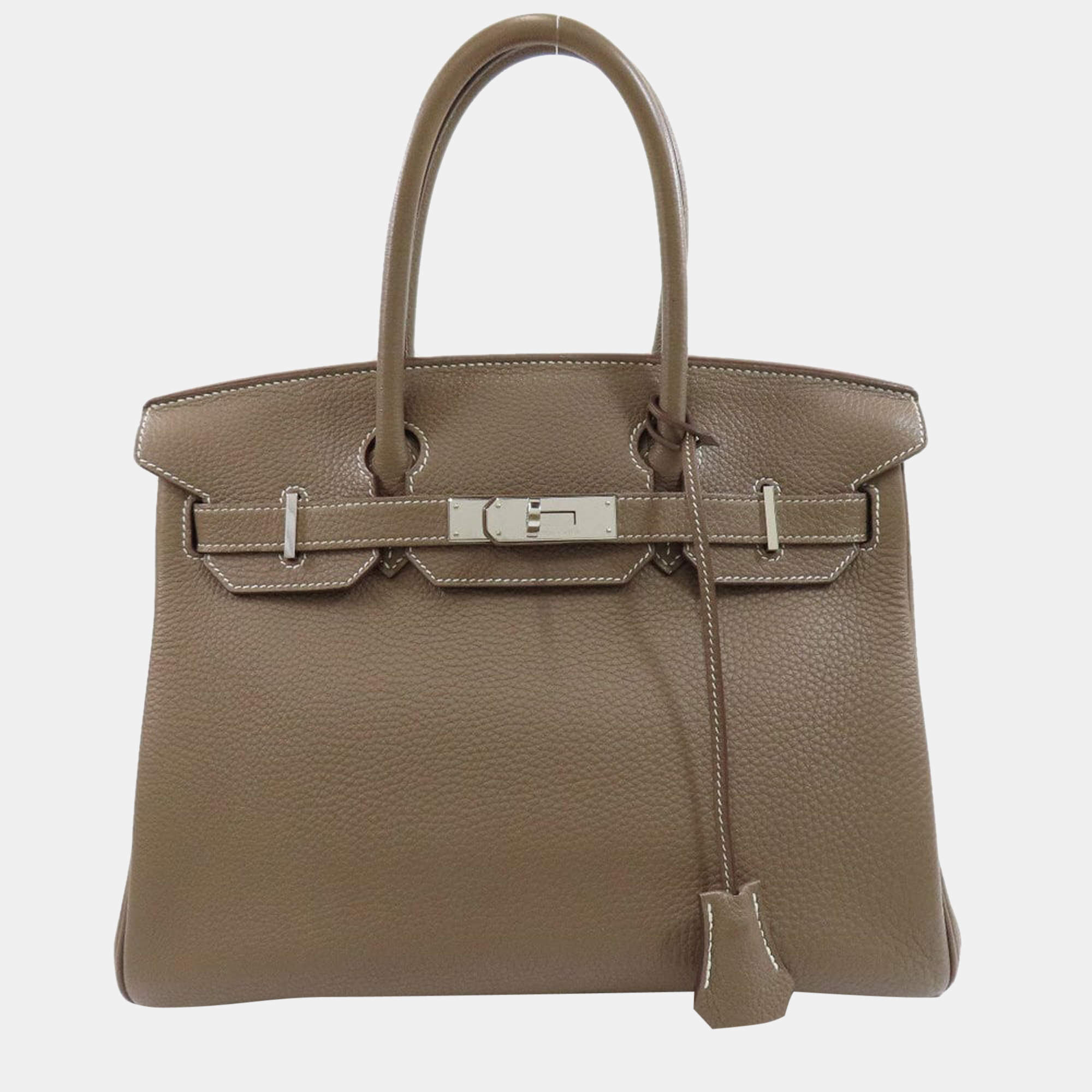 New 2023 Hermes Evelyne III GM 33cm - Large Handbag - Etoupe