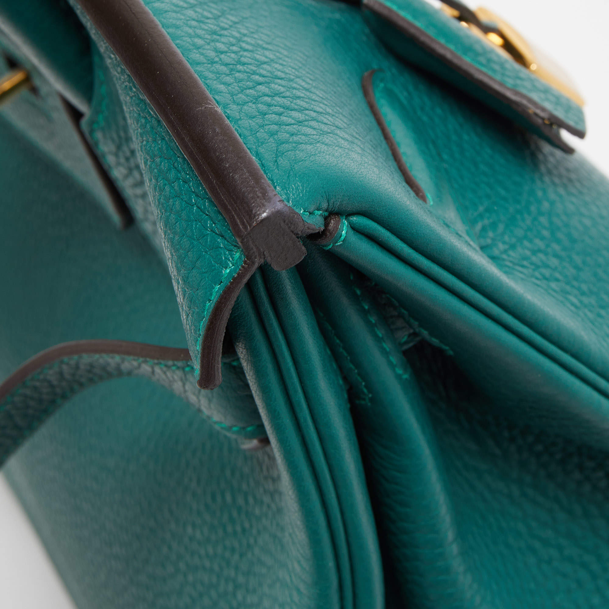 Hermès Birkin 30 Malachite Togo with Gold Hardware - Bags