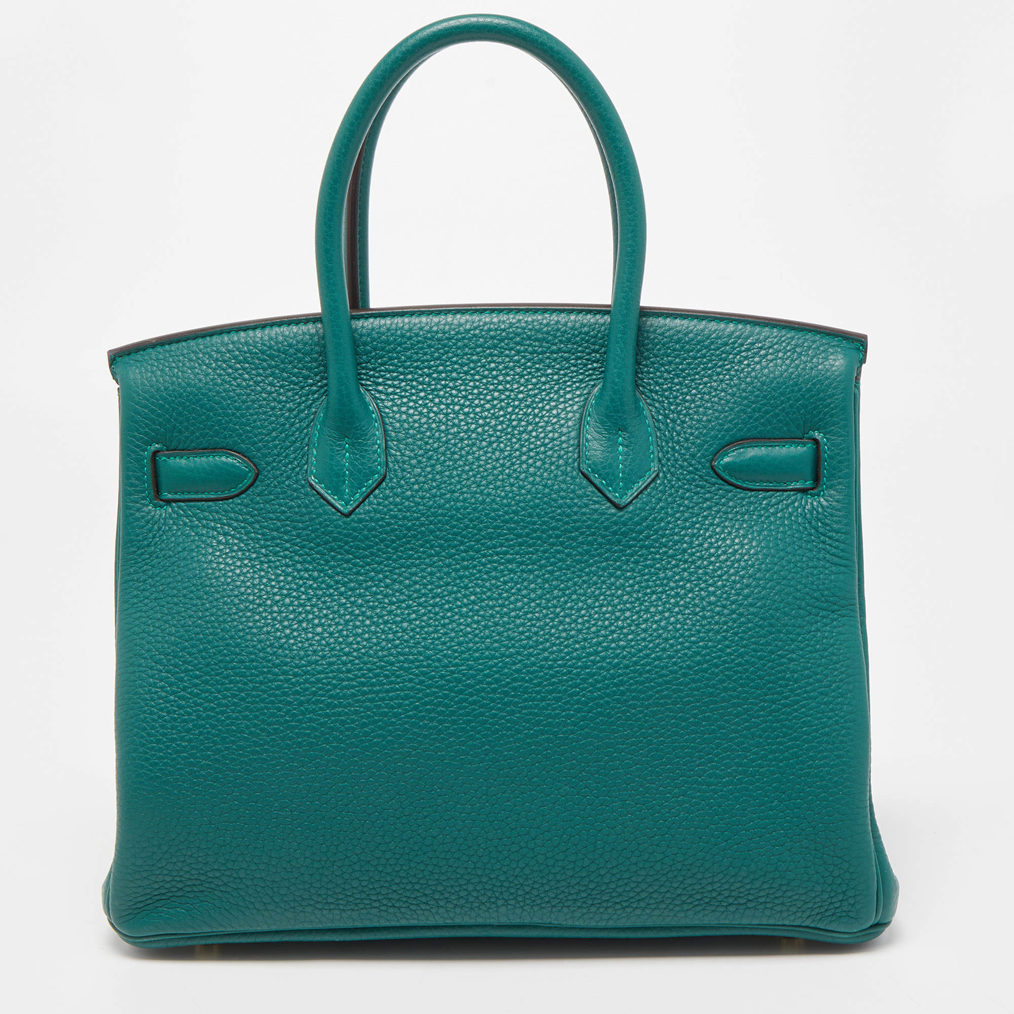 Hermes Birkin Handbag Malachite Togo with Gold Hardware 30 - ShopStyle  Shoulder Bags