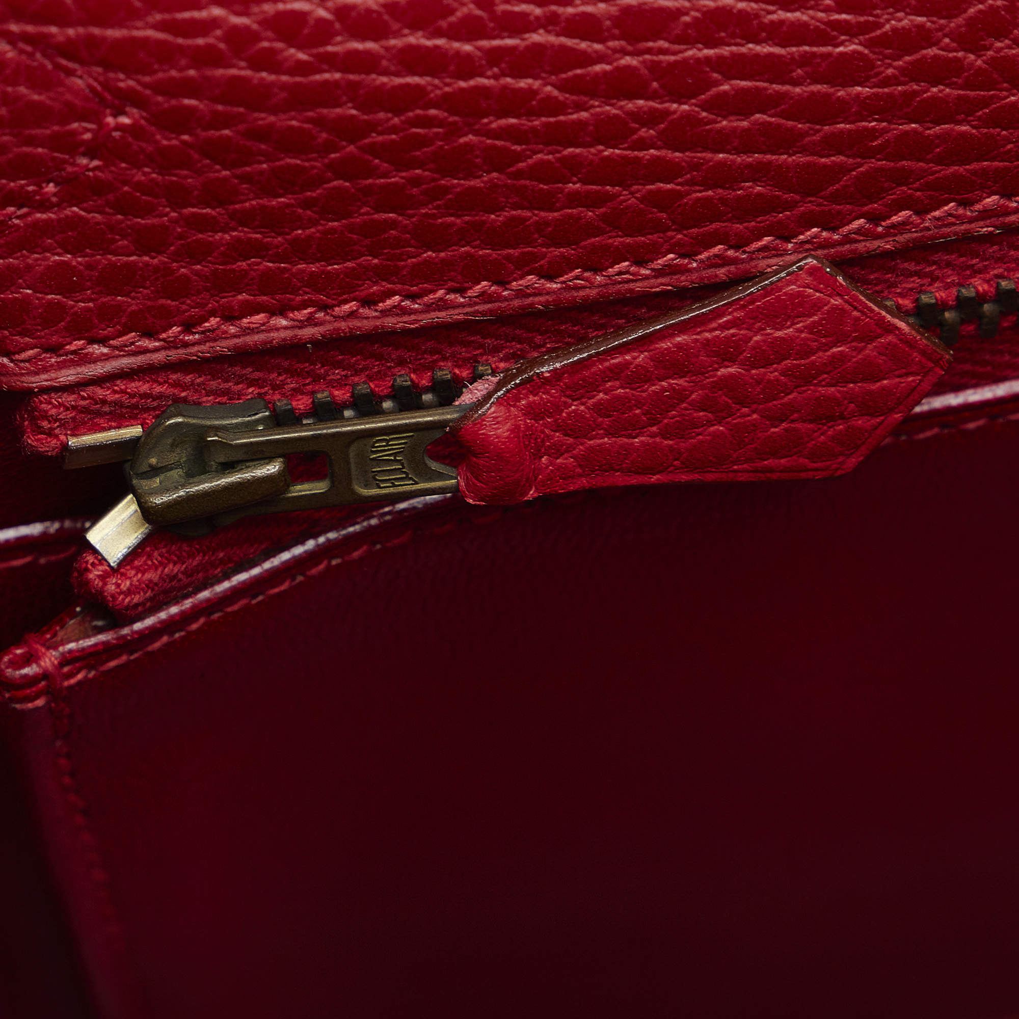 Hermes Red Ardennes Kelly Retourne 40 Hermes