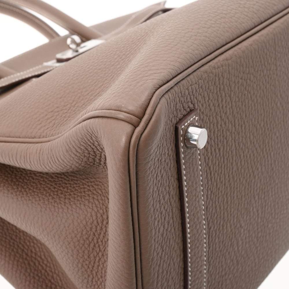 Hermès Birkin 35 Etoupe - Taurillon Clemence Leather