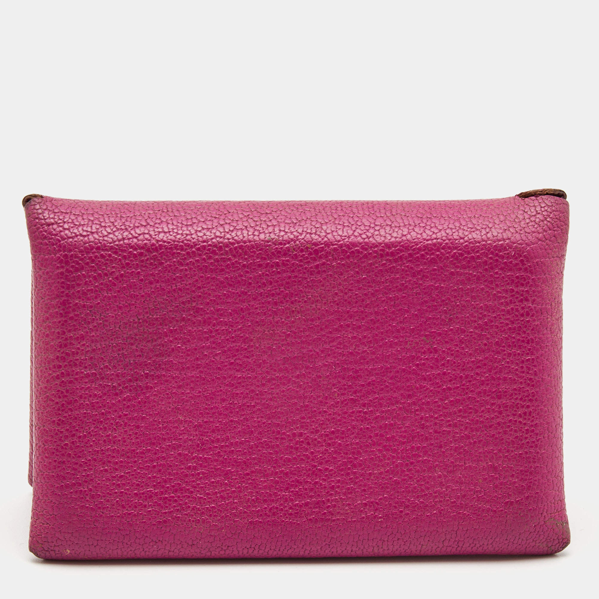 HERMES Calvi Epsom leather Card Holder Pink - Hot Deals