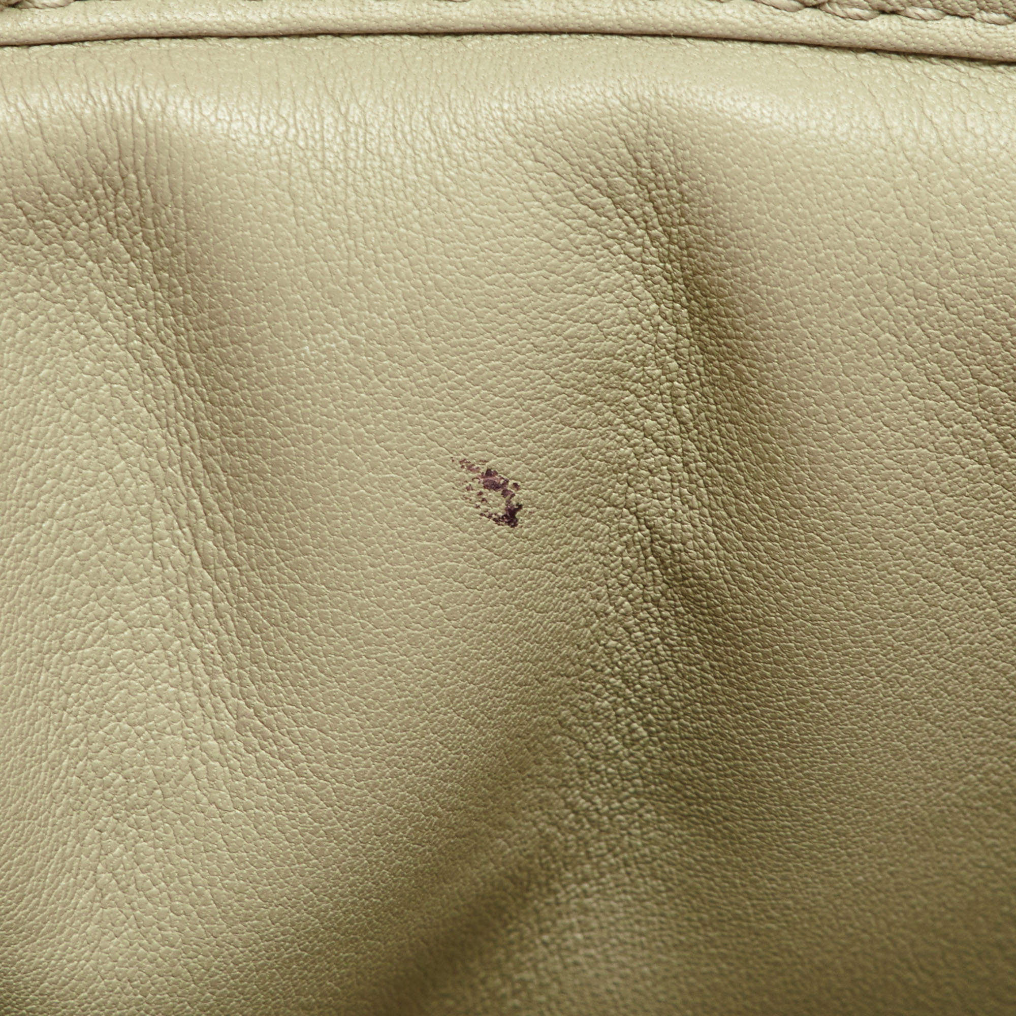 Hermès Berline Leather Handbag