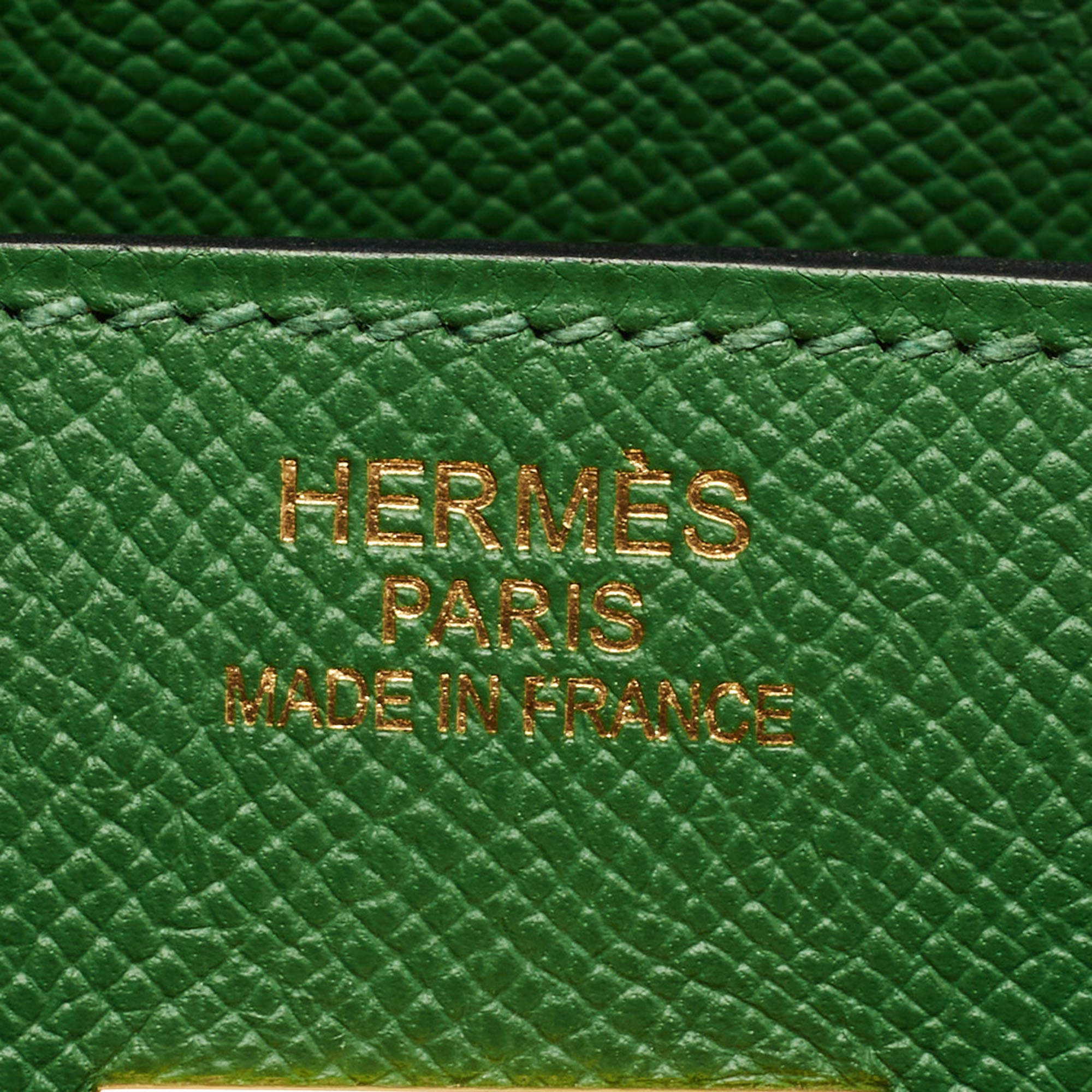 HERMÈS Vintage Birkin 35 Epsom Vert Bengale Bag - A Retro Tale