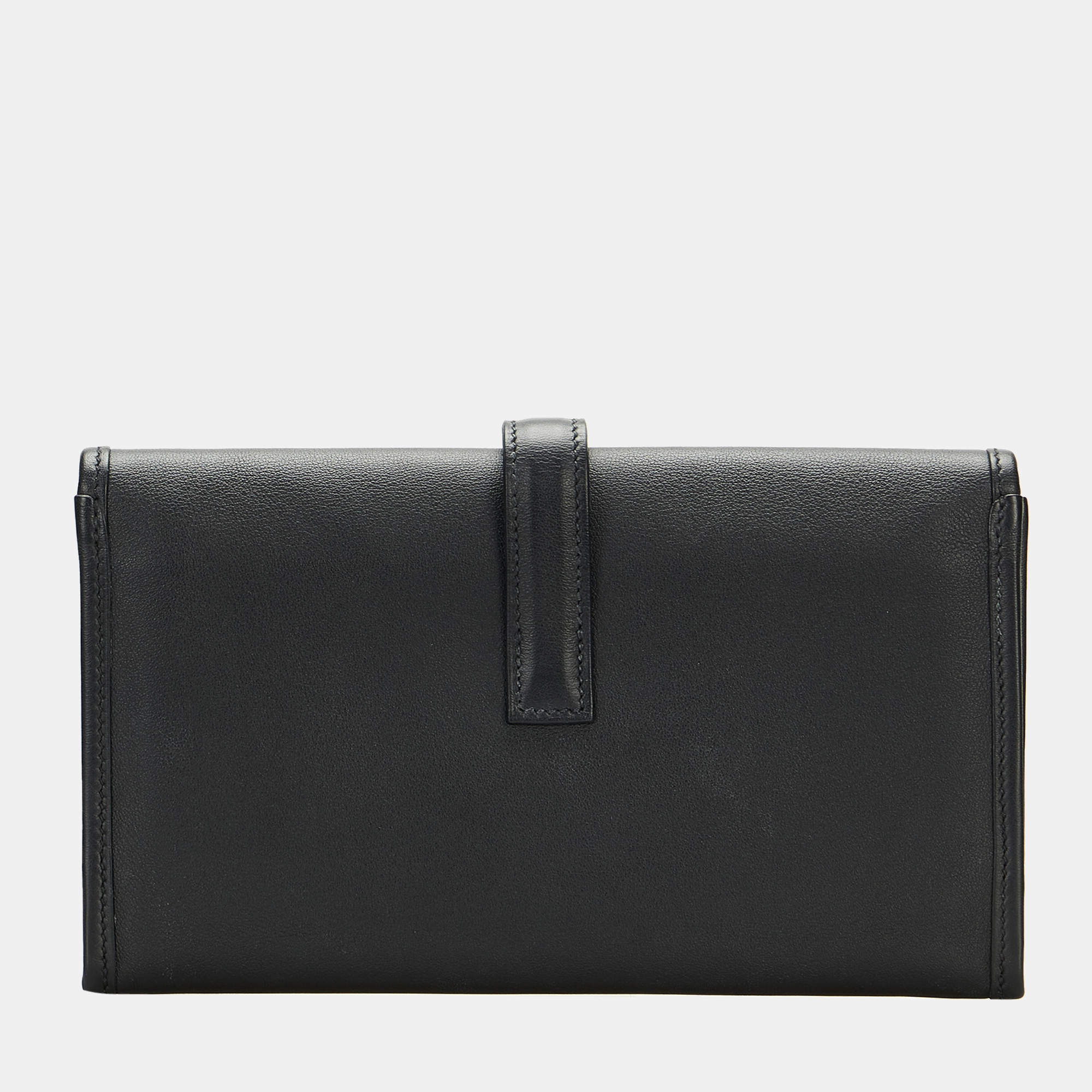 Hermes Black Jige Duo Wallet Hermes