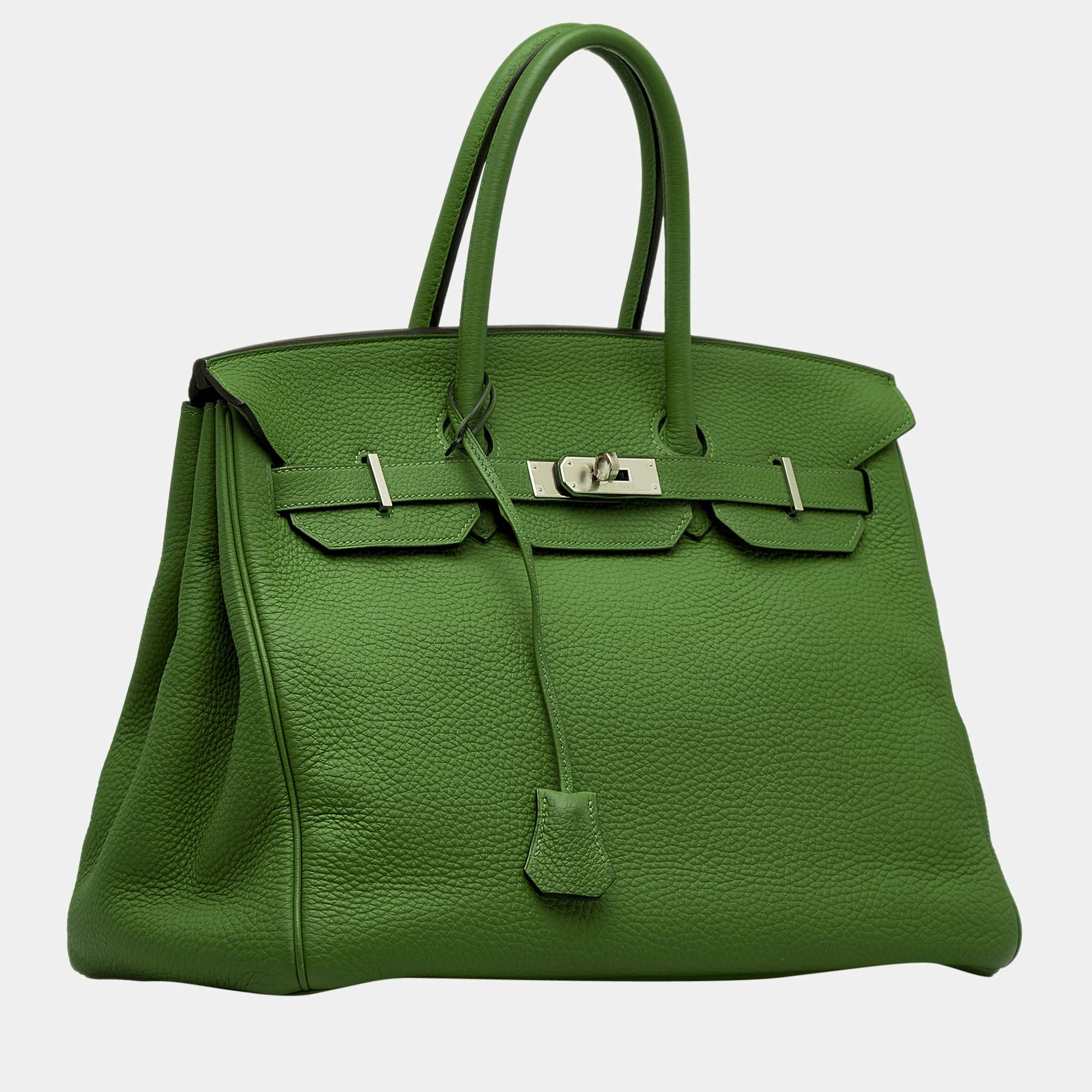 Hermes Birkin 35 Bag Bamboo Togo Leather with Gold Hardware