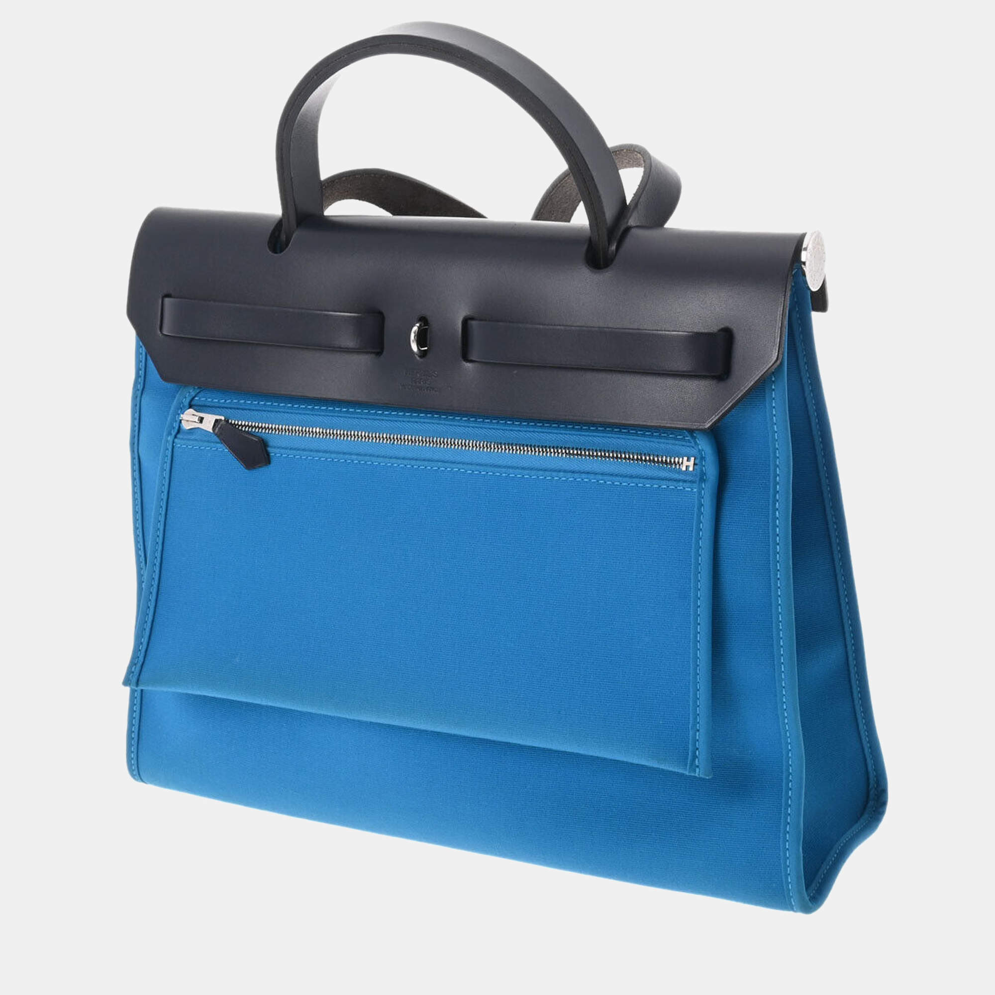 Hermès Herbag Cabas Tote Handbag Canvas & Leather – l'Étoile de