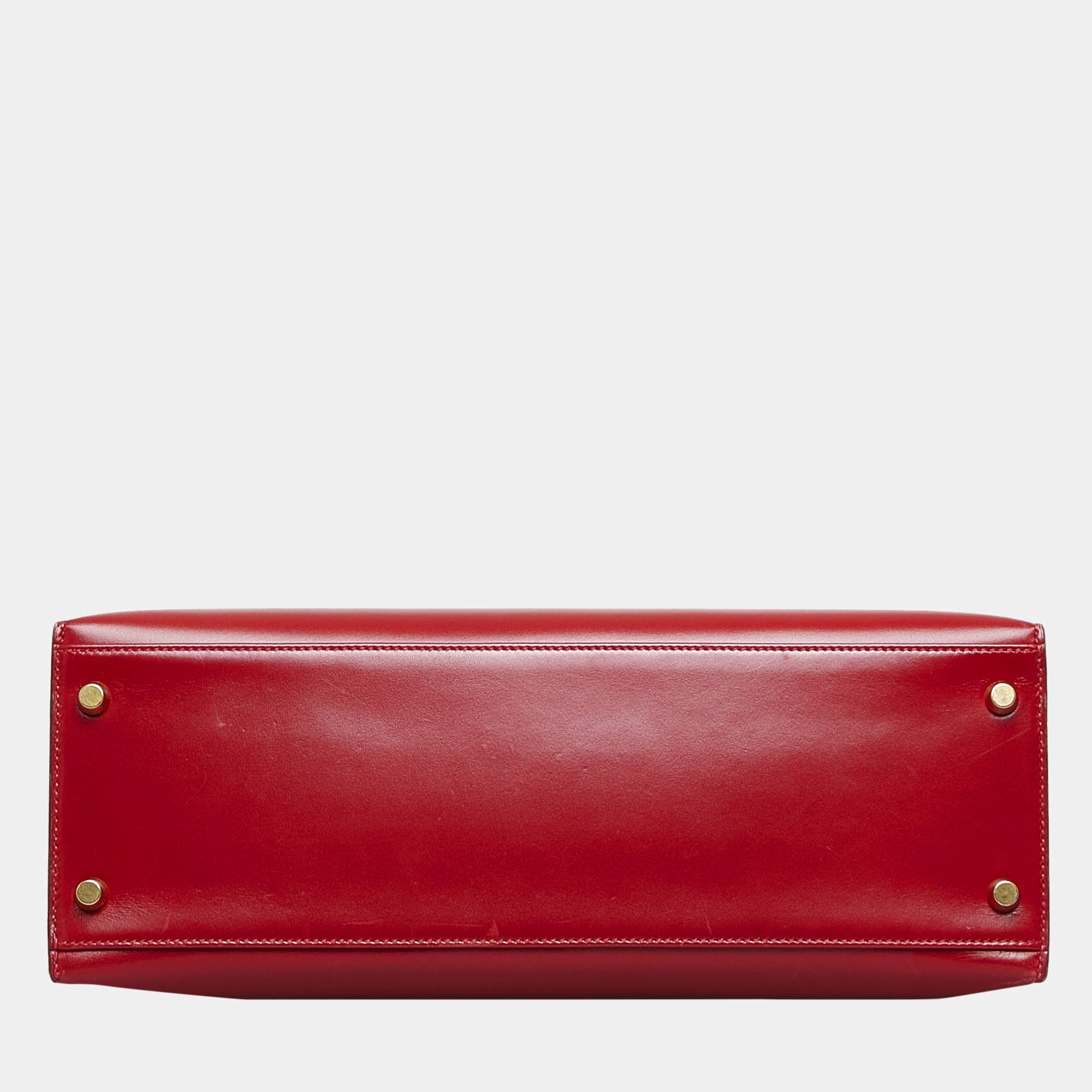 Hermès Hermes Red Box Calf Kelly 32 Leather Pony-style calfskin ref.961662  - Joli Closet