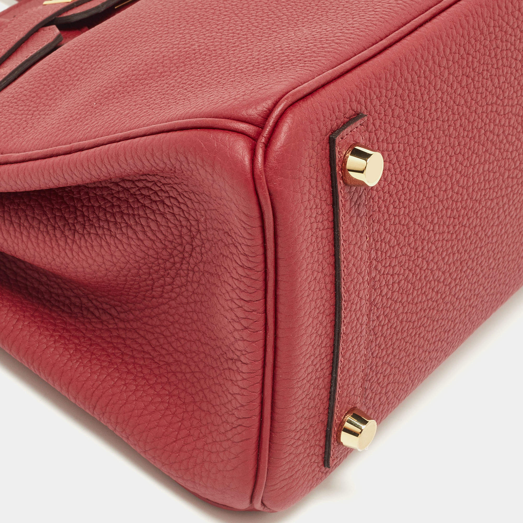 Hermès Birkin Rouge Grenat Togo Handbag