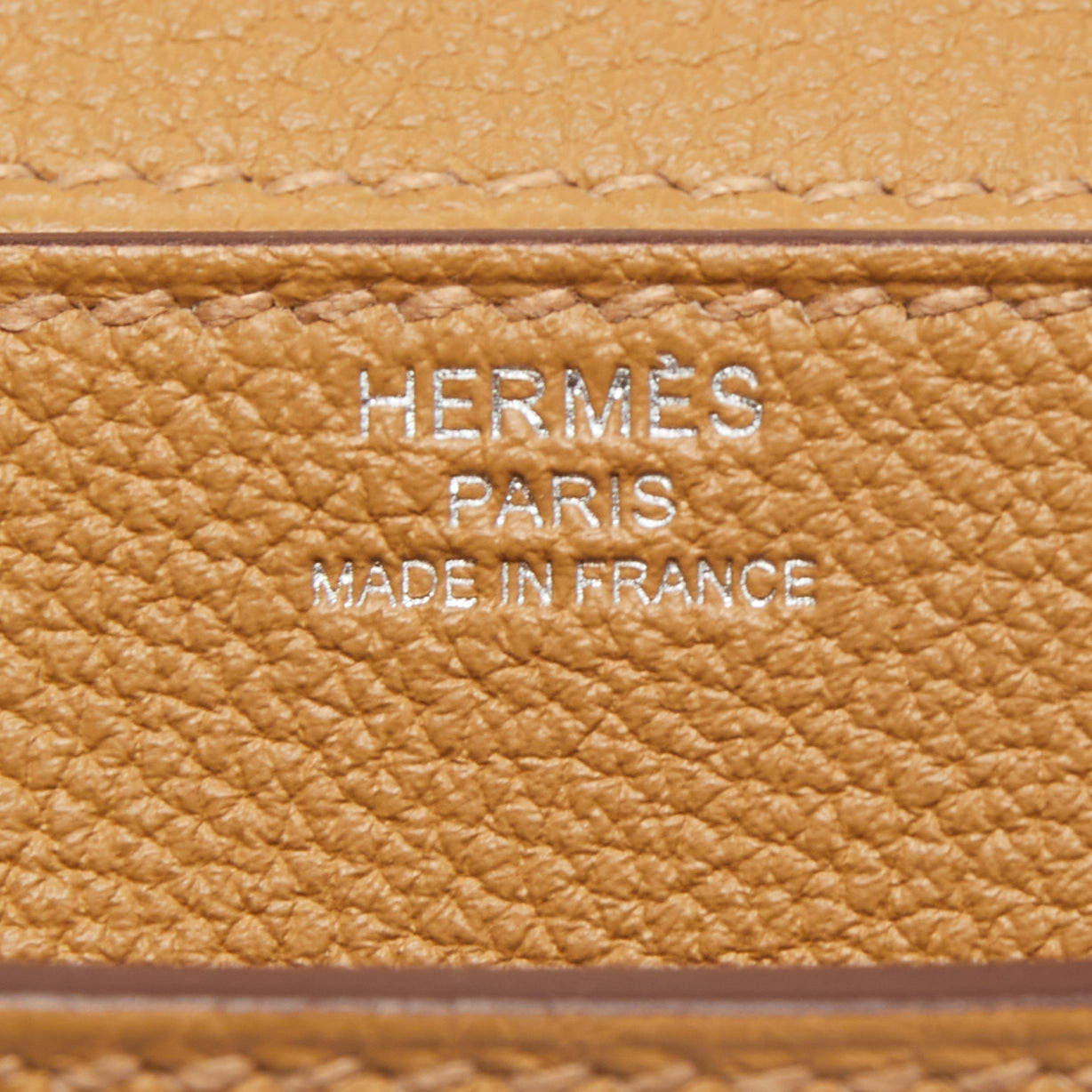 Hermes Kelly Depeches 36 Briefcase Ebene Palladium Hardware Togo Leath –  Mightychic