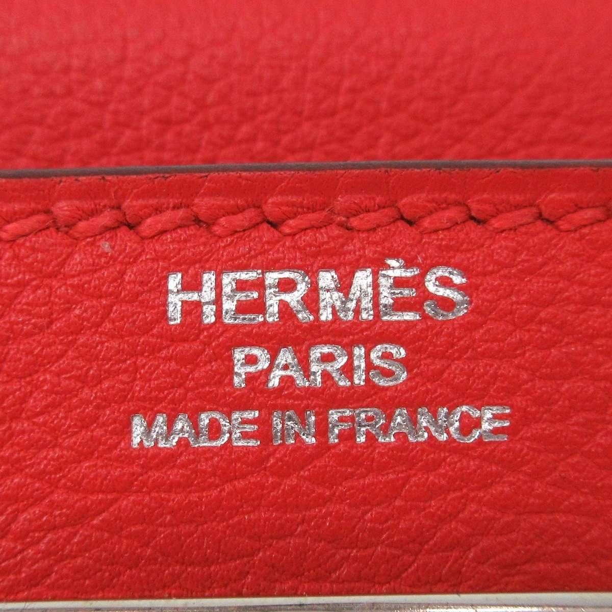 Hermès Kelly 28 Rouge Grenat Togo Palladium Hardware PHW