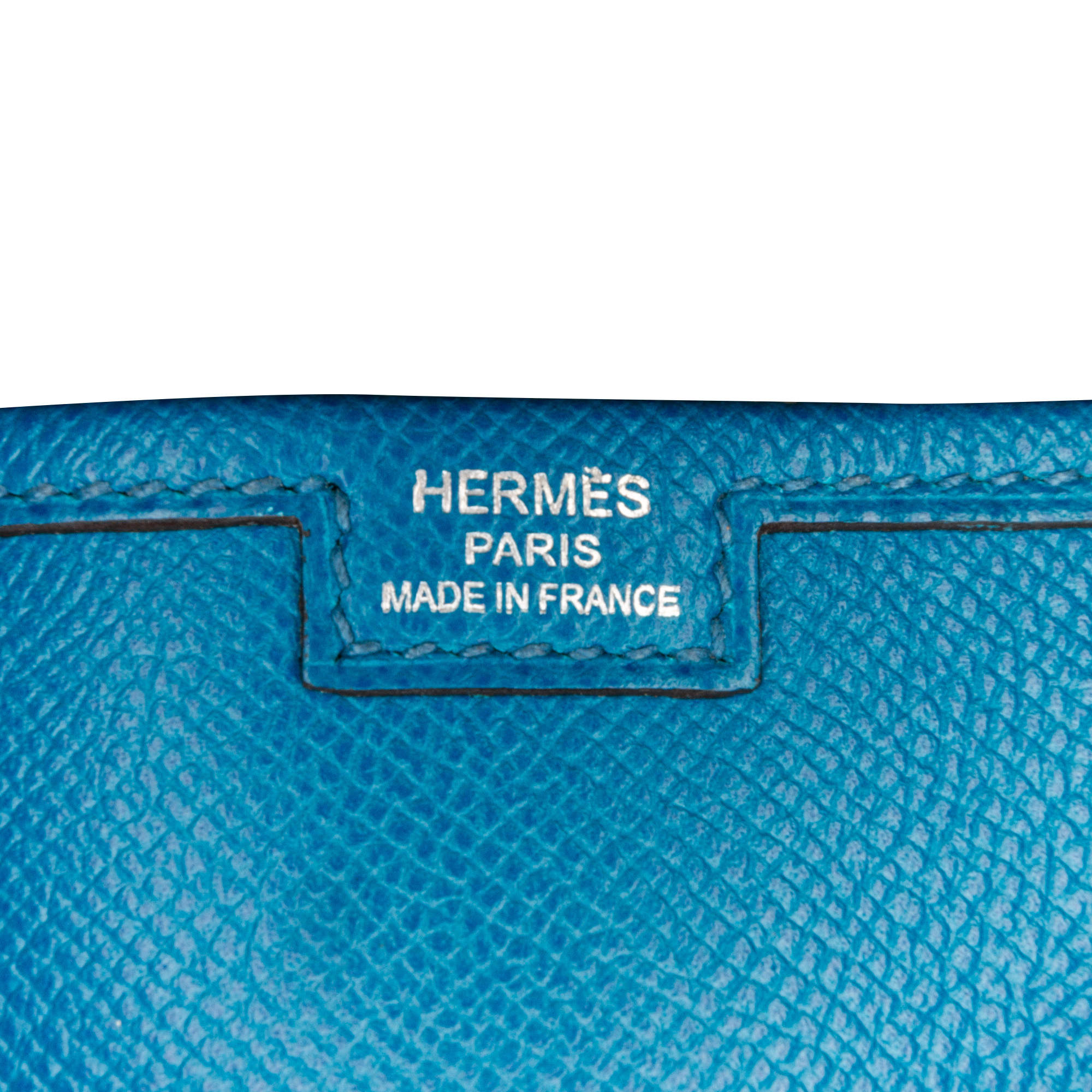 Hermes Jige Elan Clutch Swift with Lizard 29 Blue 2178781