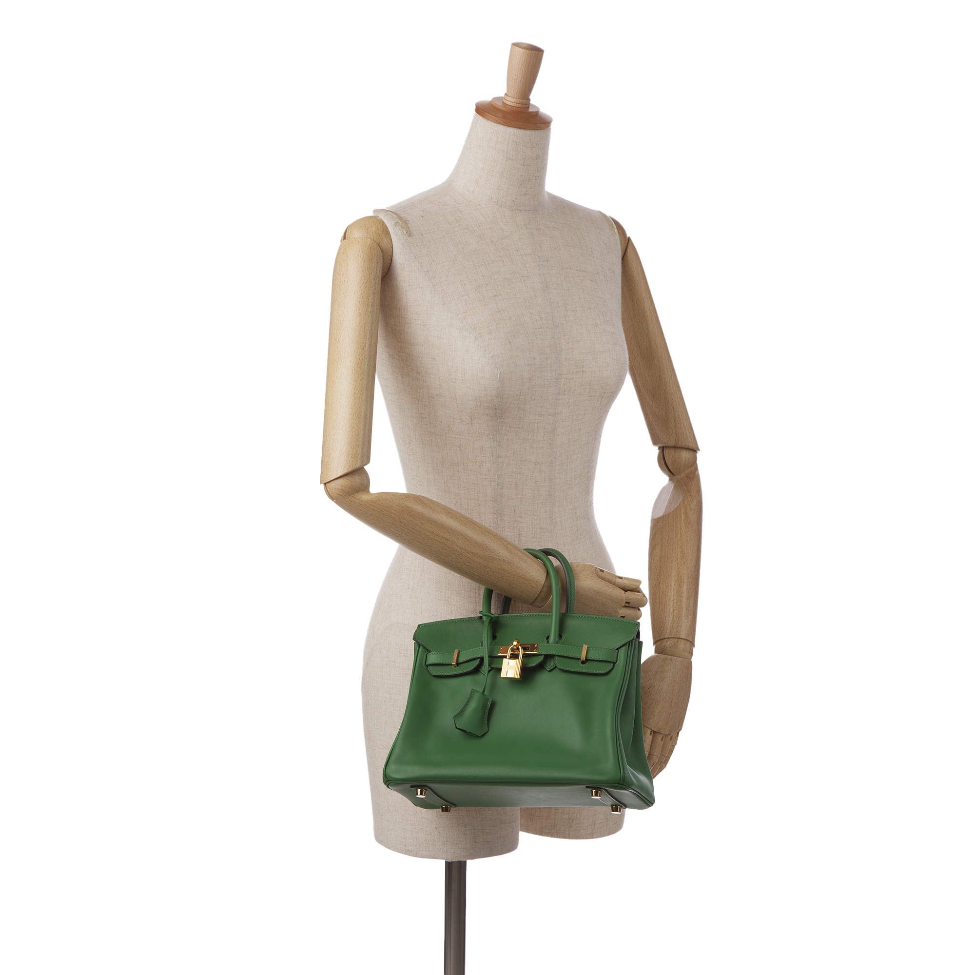 Hermès 2020 Swift Light Green Birkin 25 · INTO