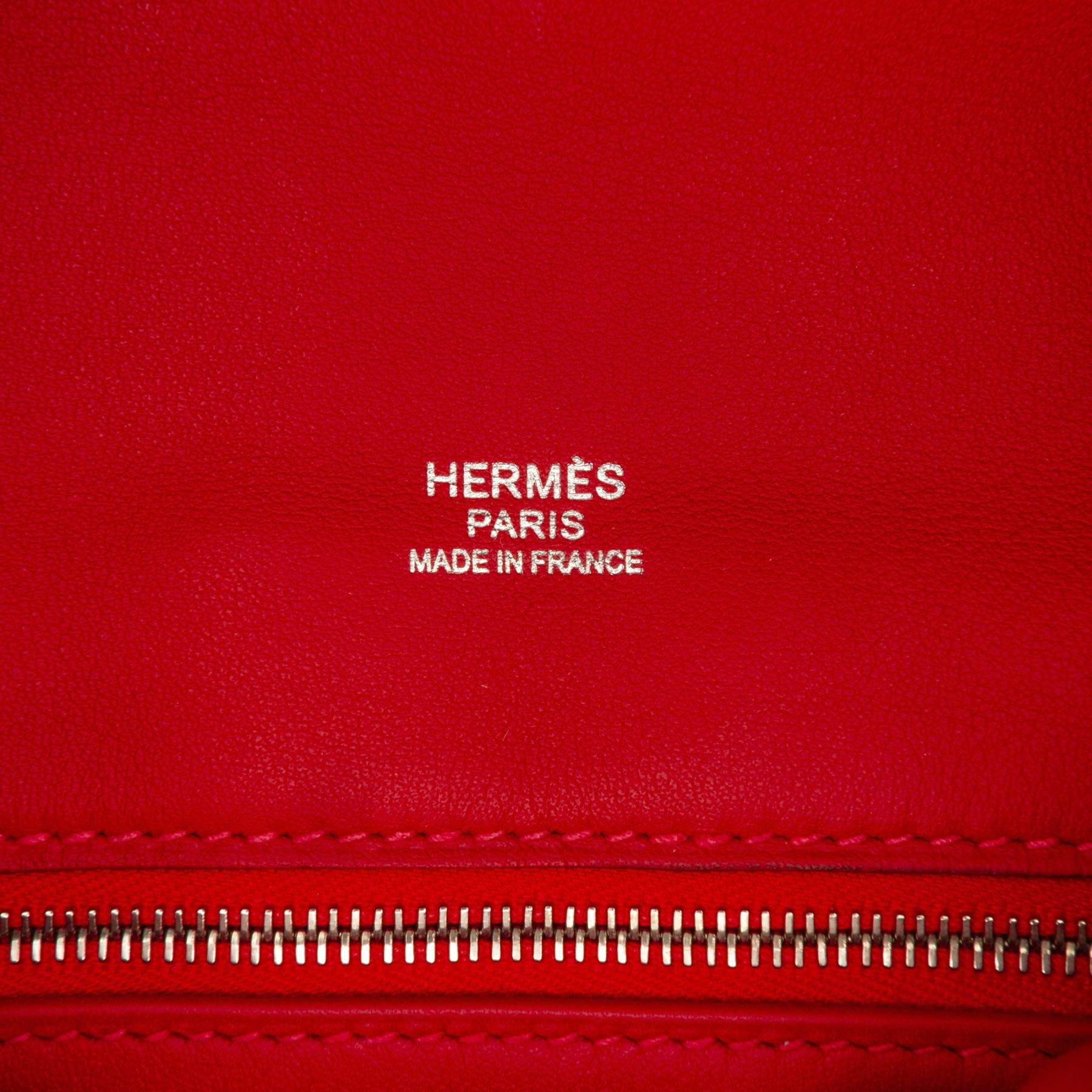 Hermes Red Mini Swift Berline Crossbody Hermes
