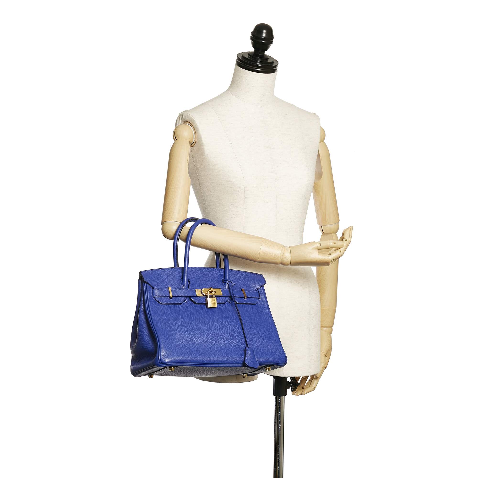 Birkin 25 Togo Blue Electrique