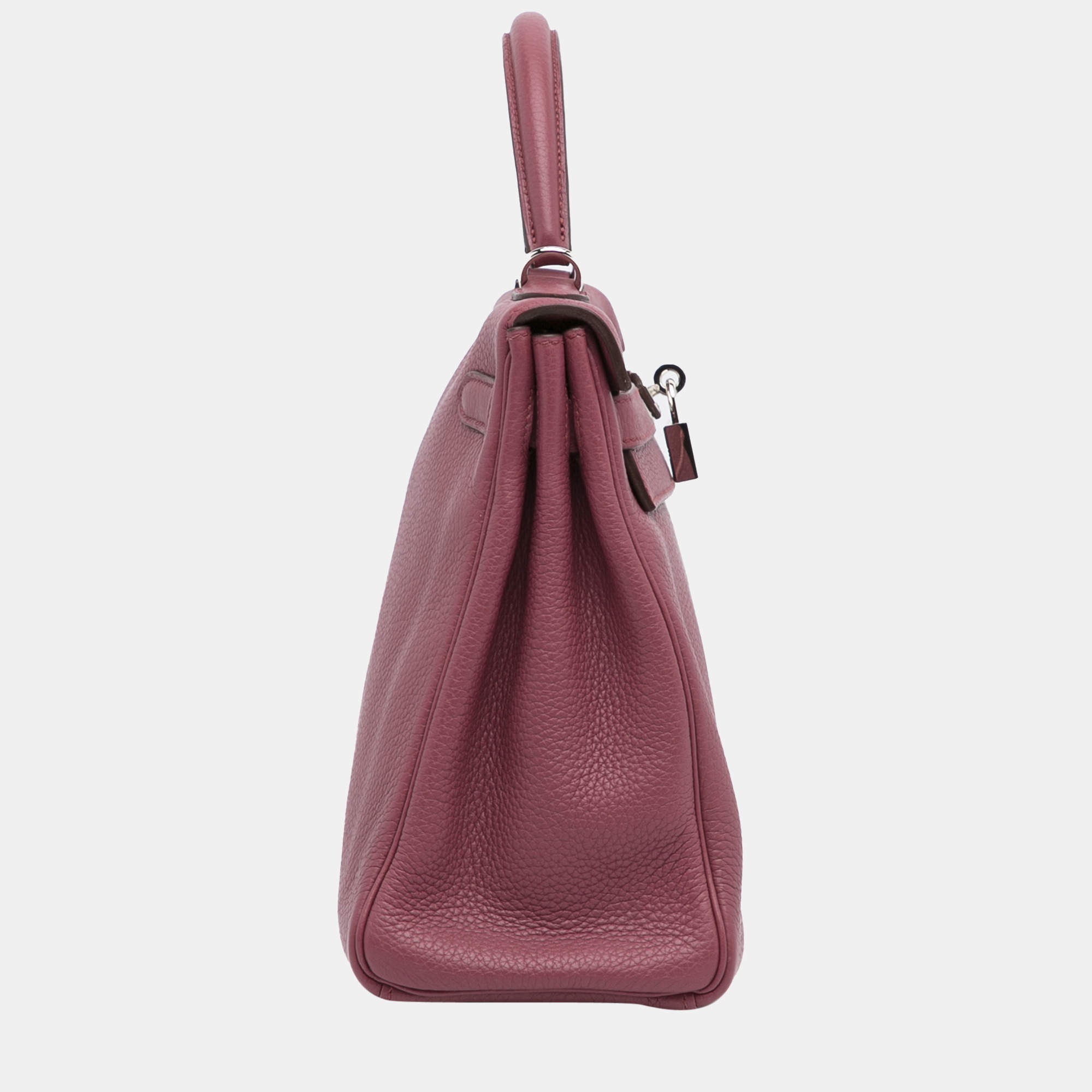 Hermes Kelly 32 Fuchsia Chevre Bag