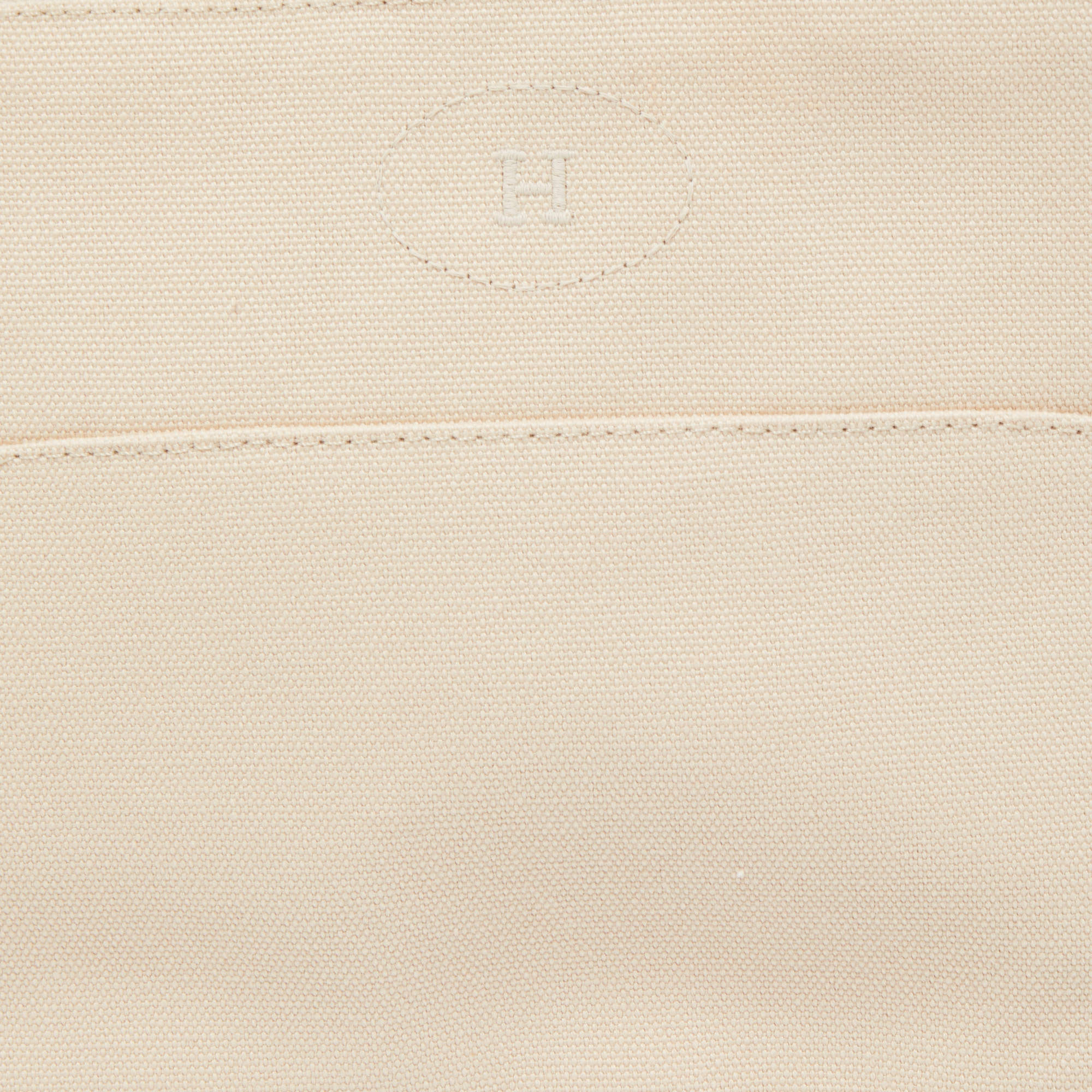 Hermes Natural Canvas Medium Bolide Case Hermes | The Luxury Closet