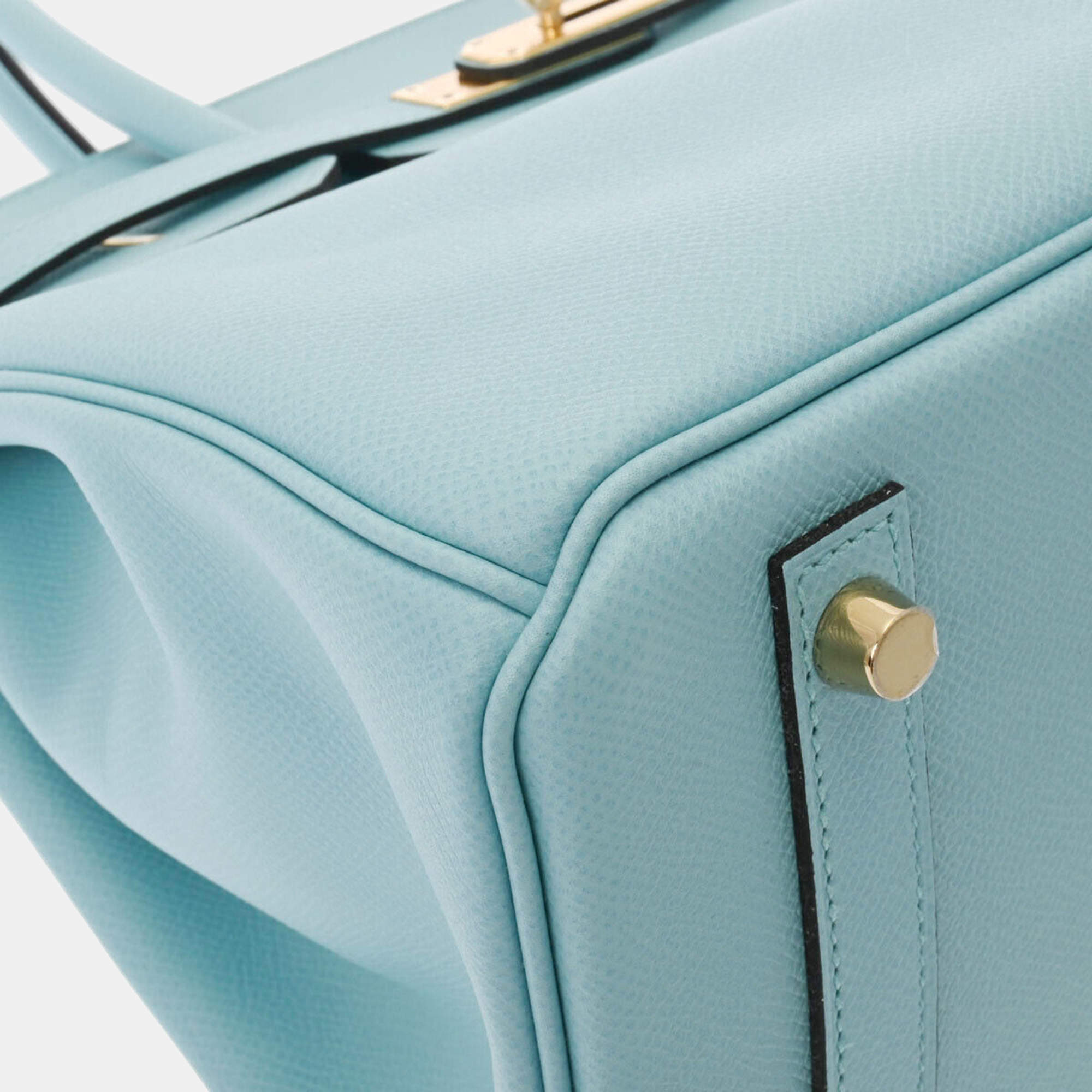 HERMES KELLY LİGHT-BLUE - Luxury Bags