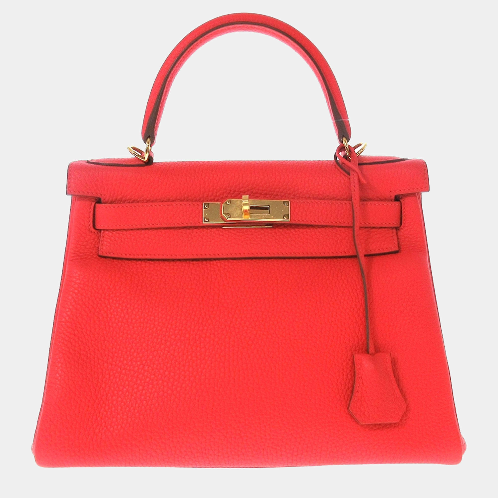 Hermes Red Handbags