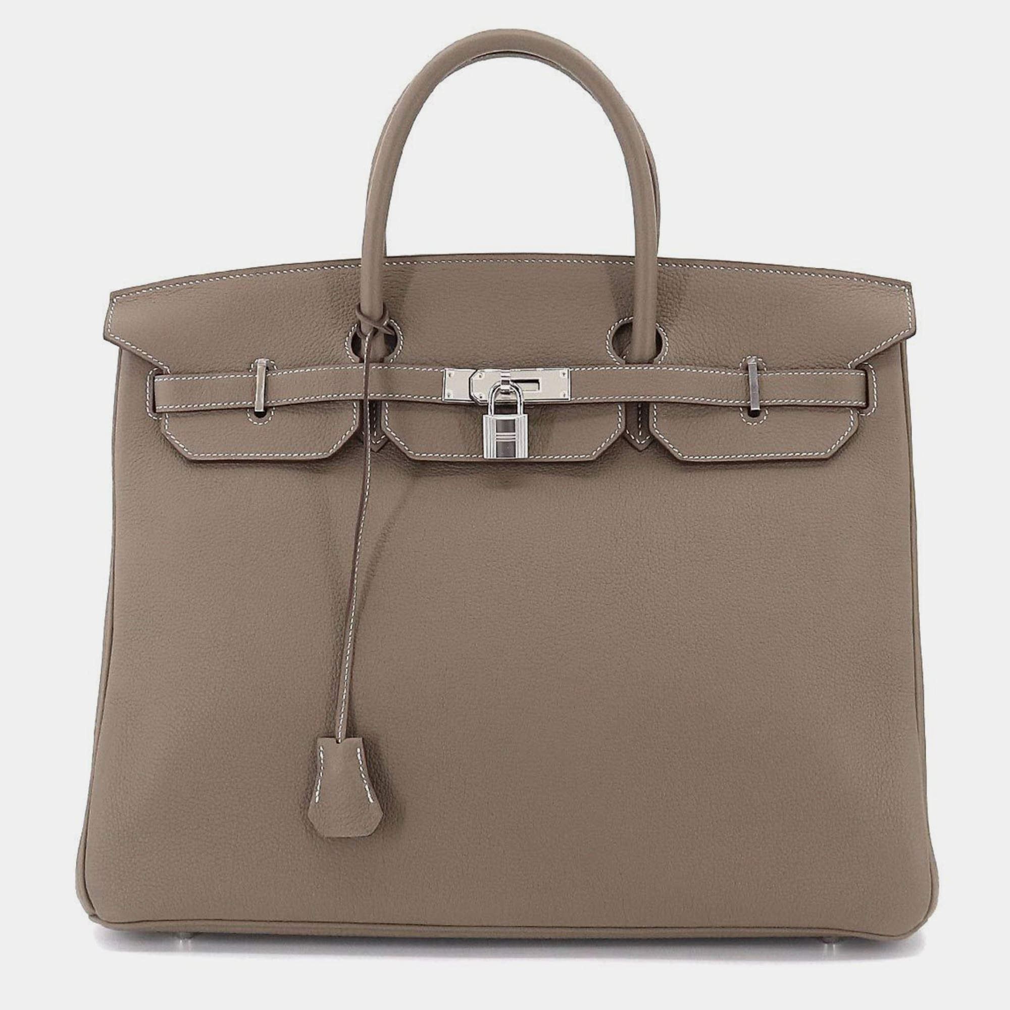 Hermes hotsell birkin silver