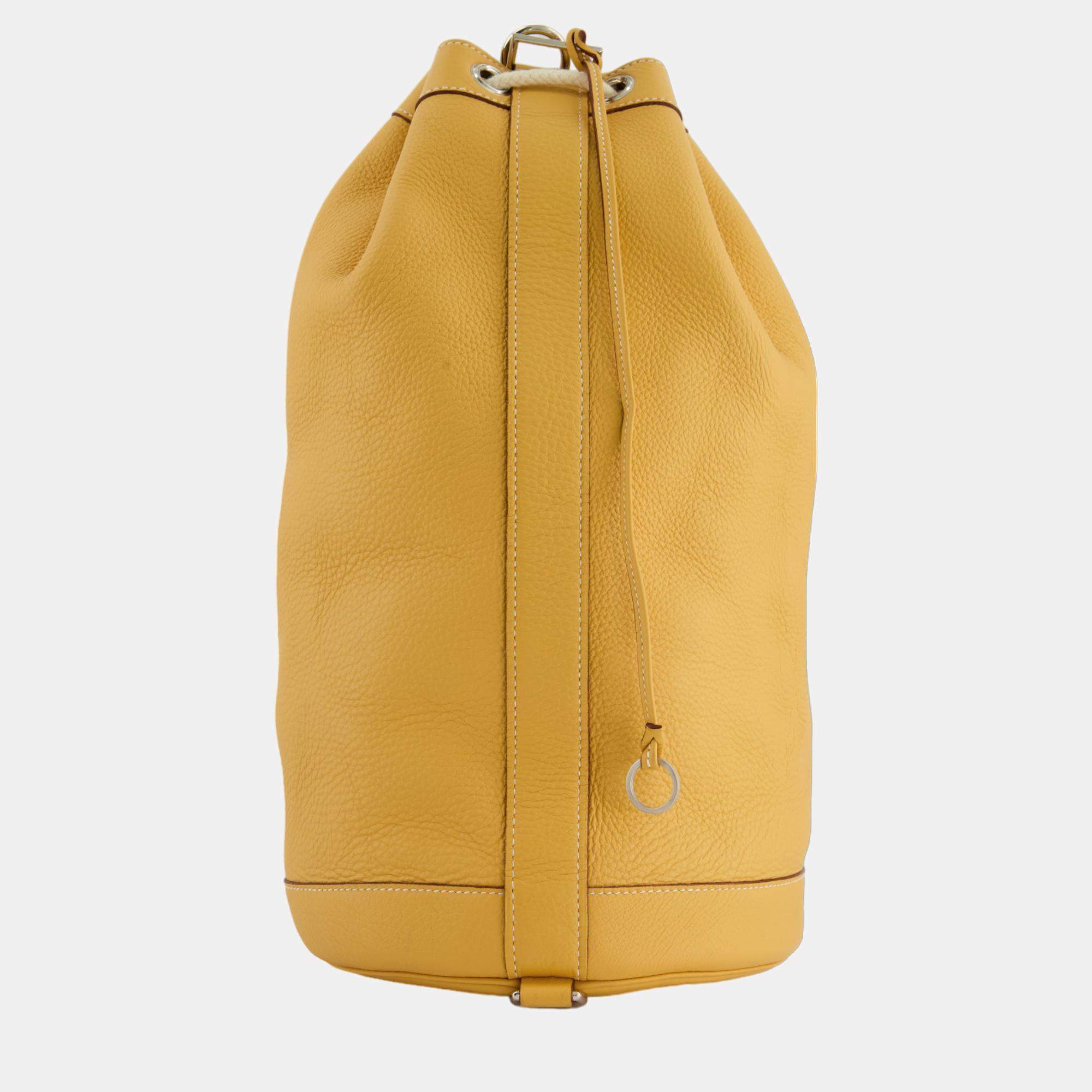 hermes drawstring bag