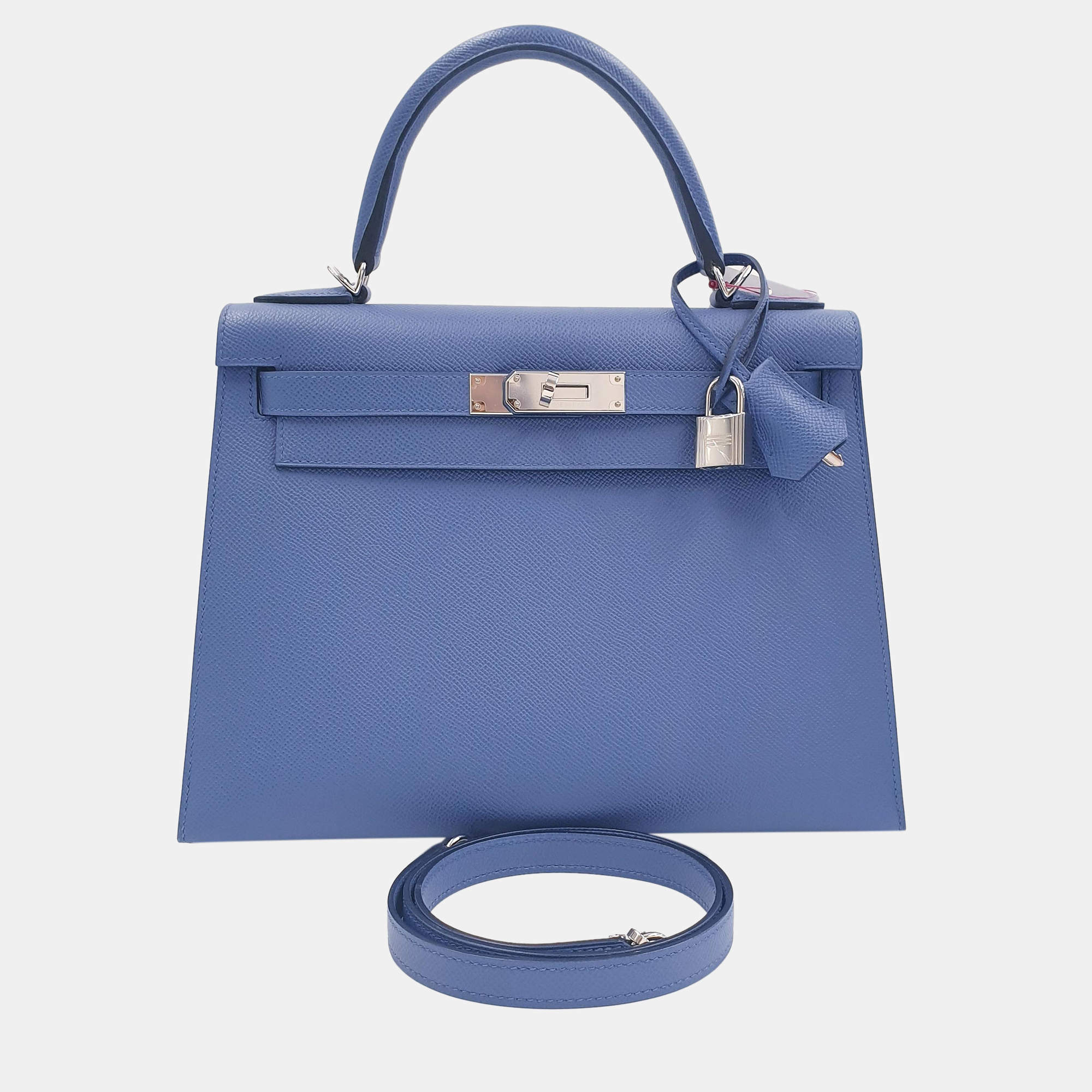 Pre Owned Hermes Outstitch Kelly 28 Bag