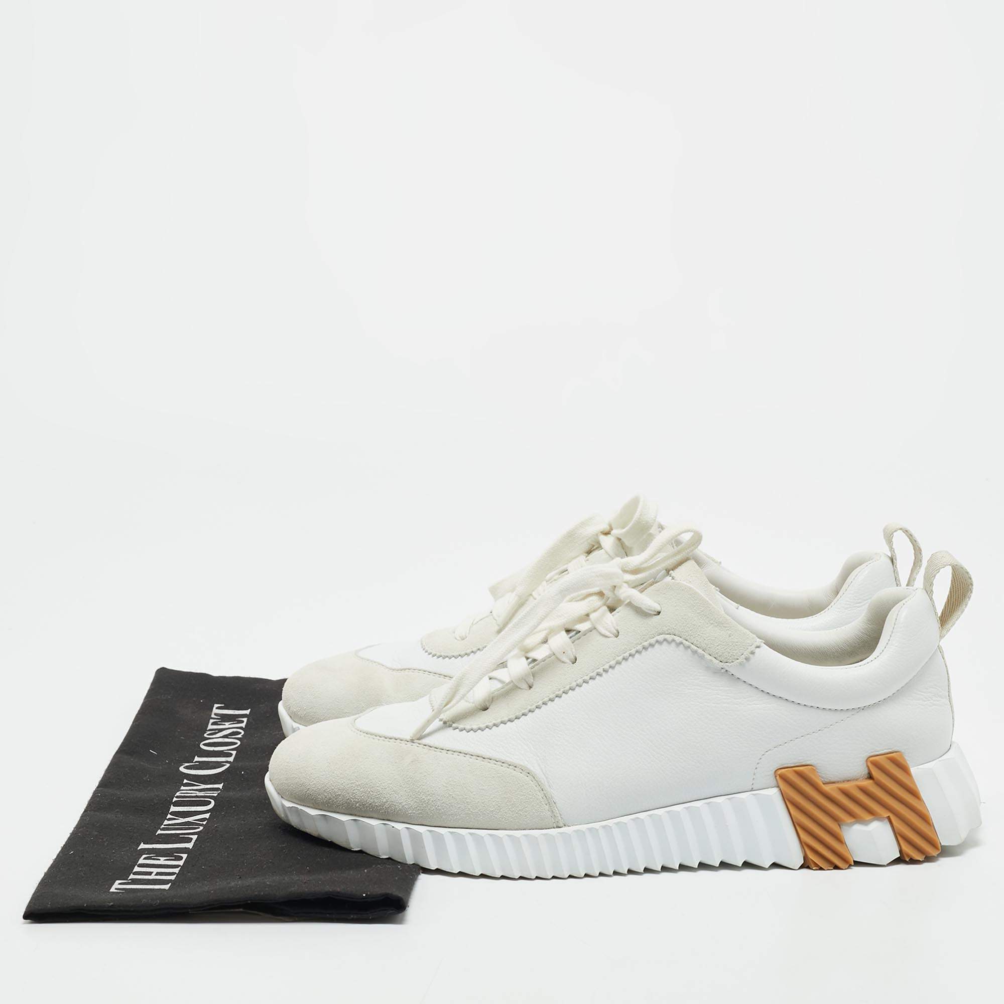 HERMES サドルシューズ size41.5 Bouncing sneaker | Hermès USA