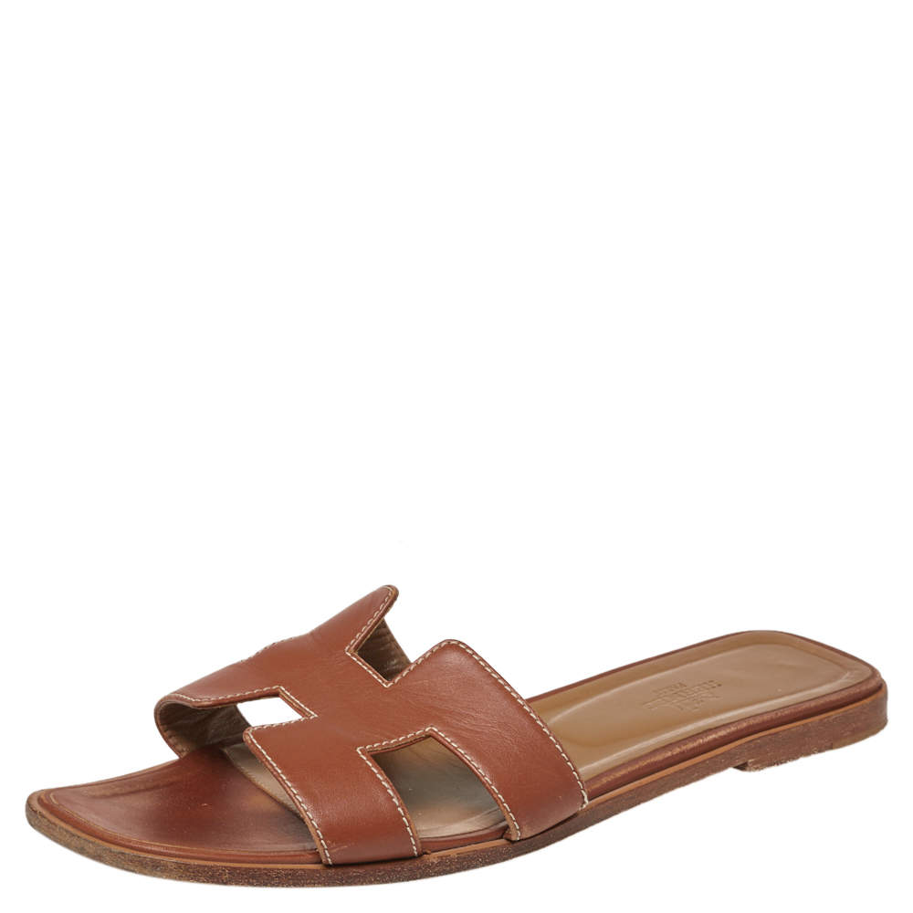 used hermes sandals