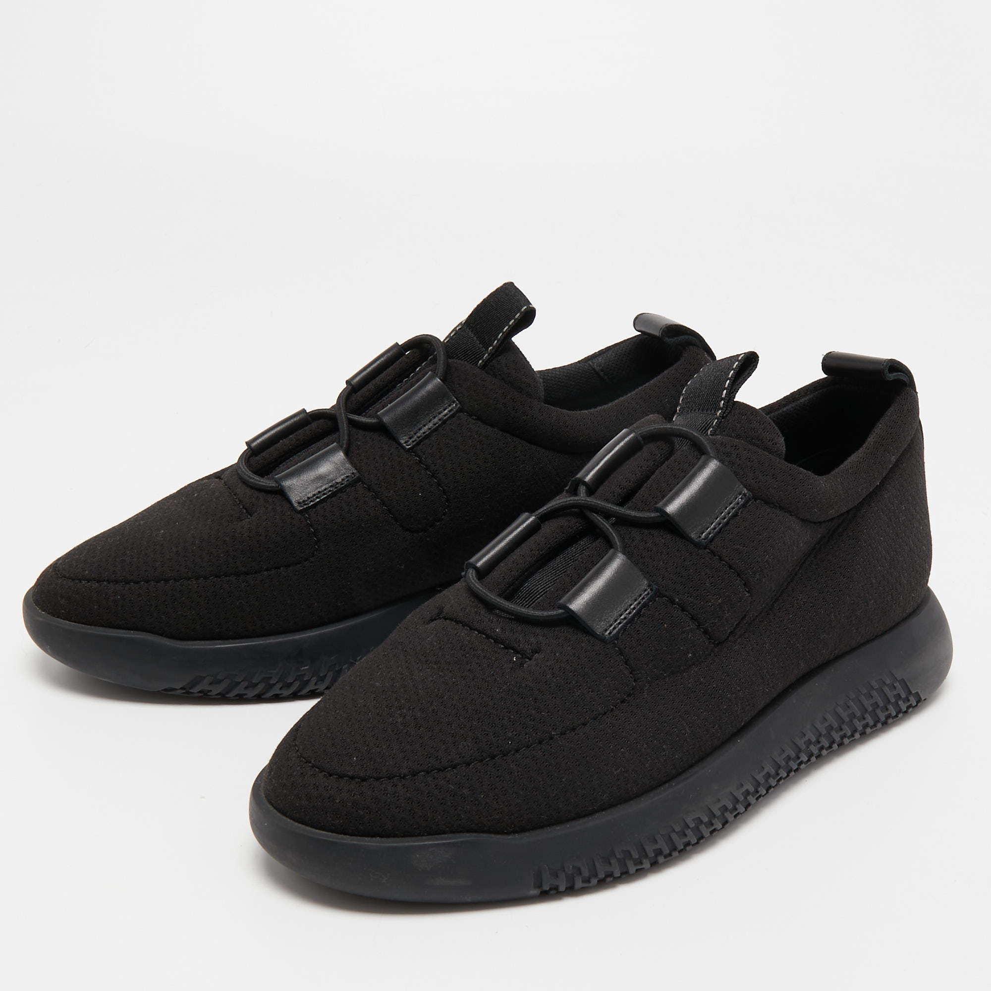 Hermes on sale black sneakers