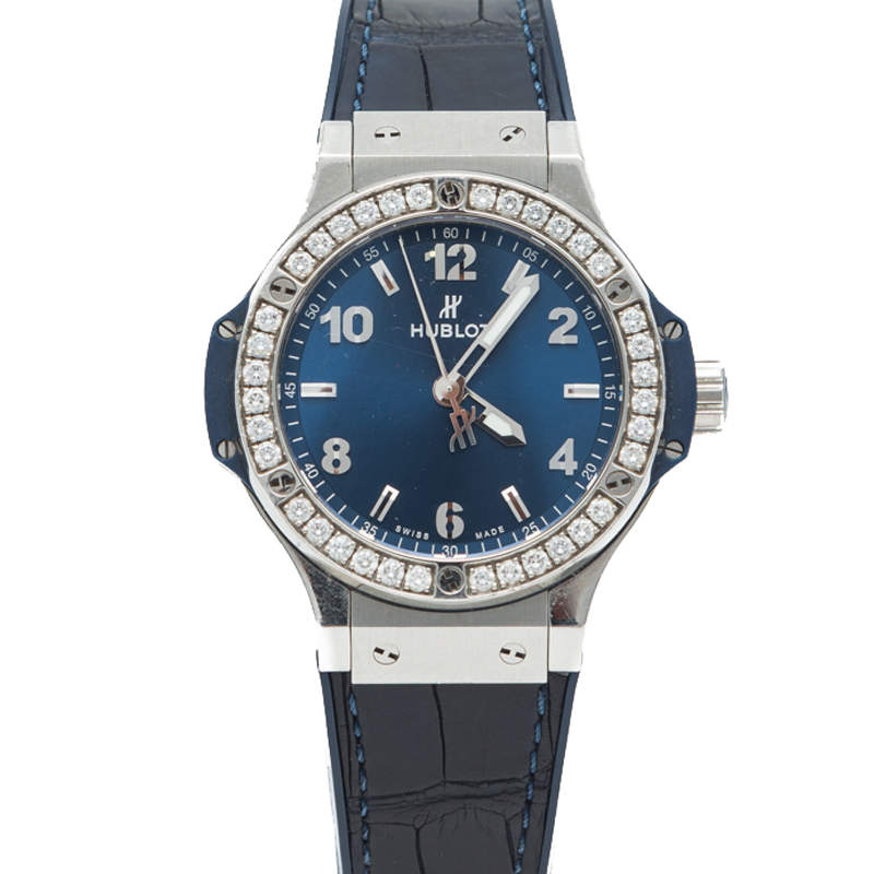 hublot women's blue watch