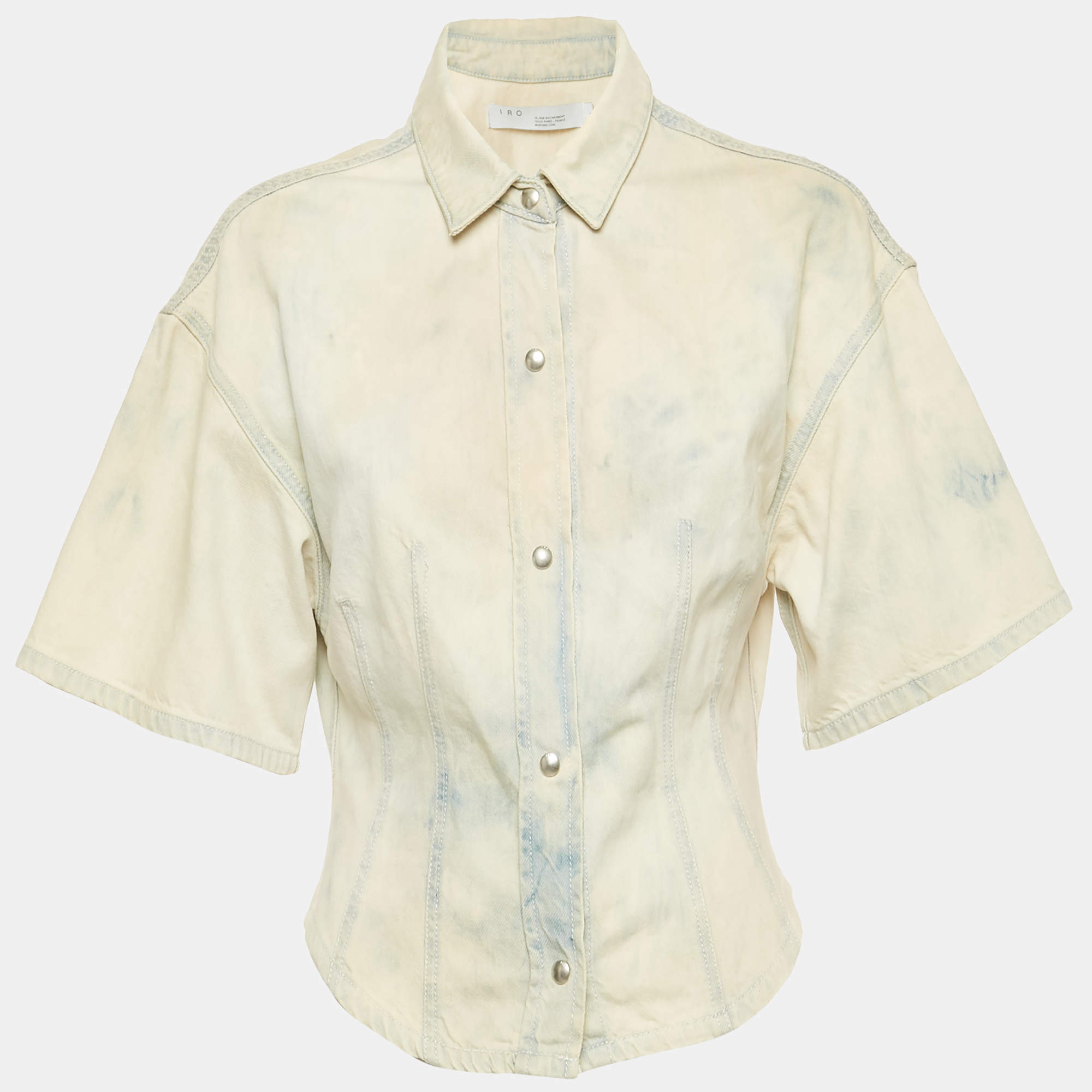Pre Owned IRO Blue Denim Malas Shirt M