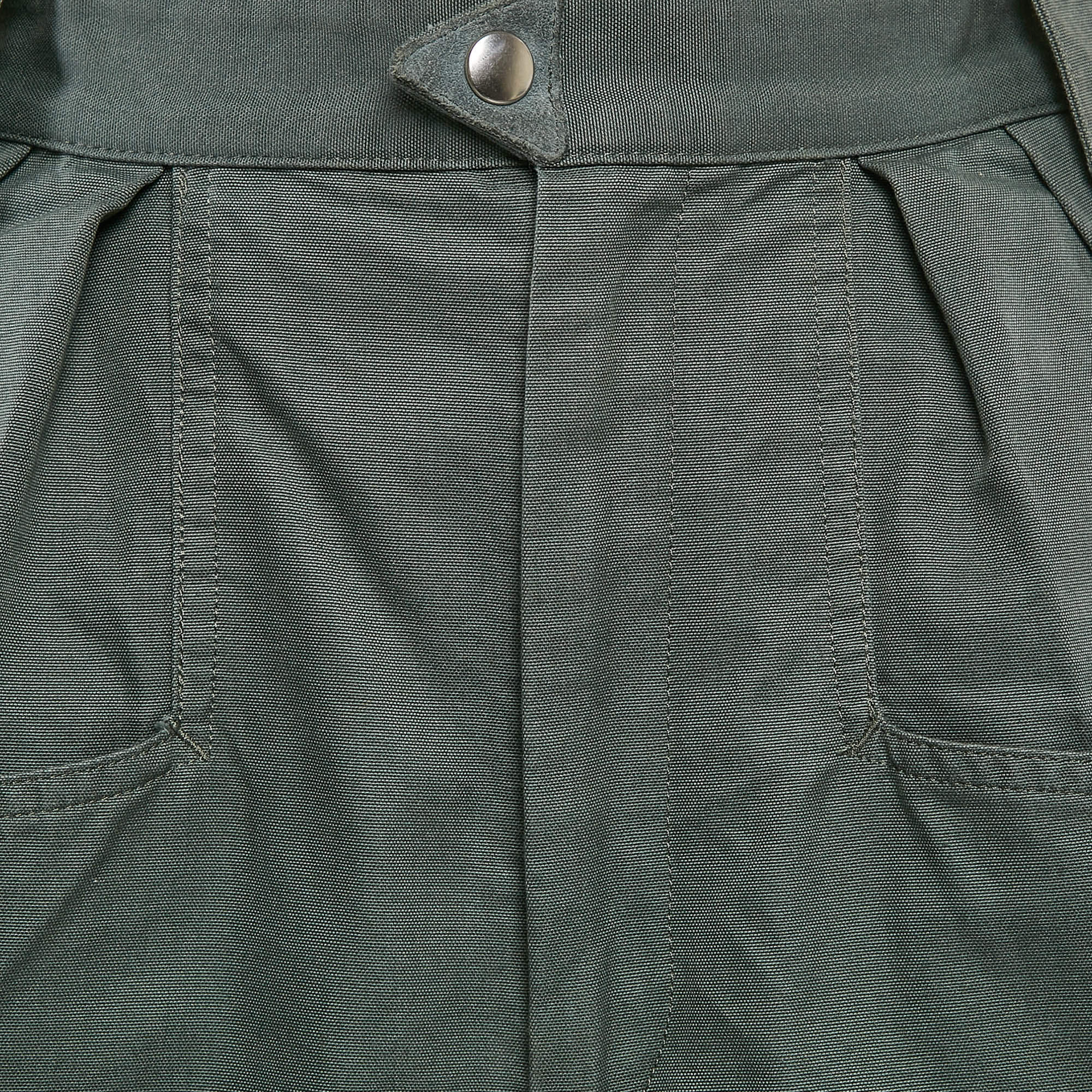 Pre Owned Isabel Marant Etoile Green Cotton Shorts L