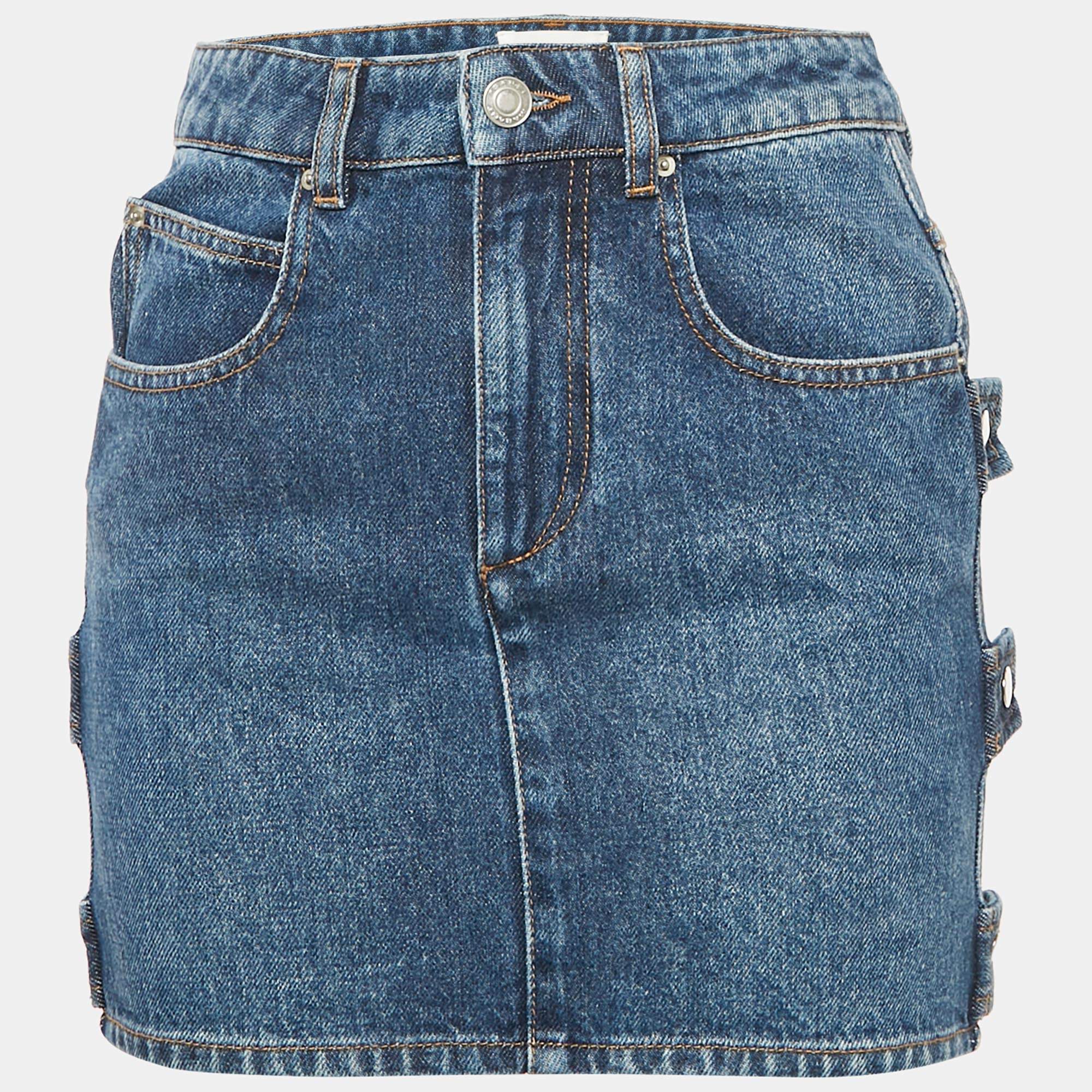 Isabel Marant Etoile Denim Mini Skirt S