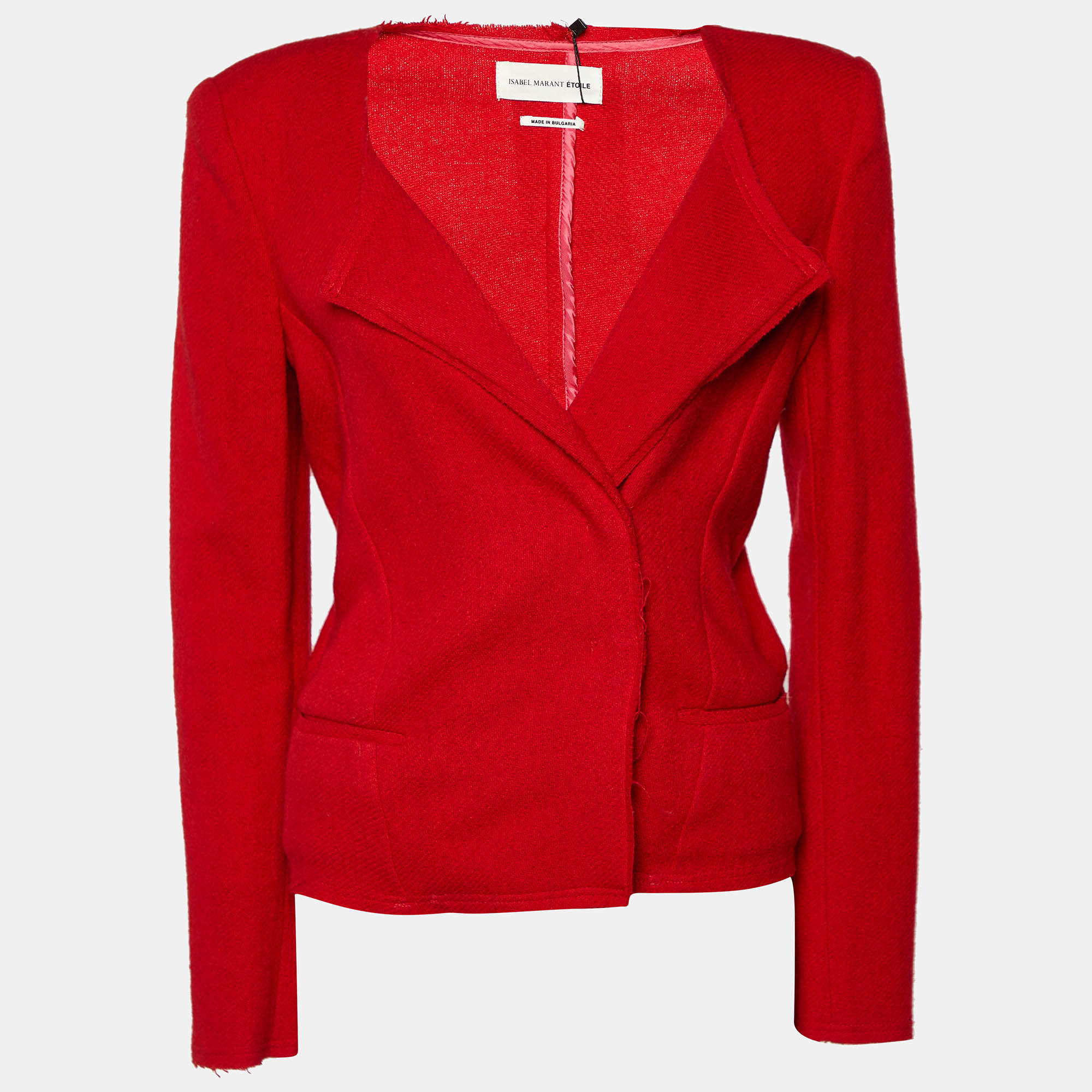 Isabel Marant Etoile Red Wool Jacket M
