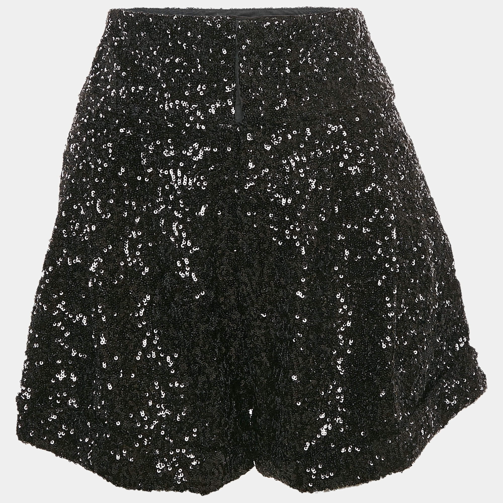Isabel Marant Black Sequin Shorts M