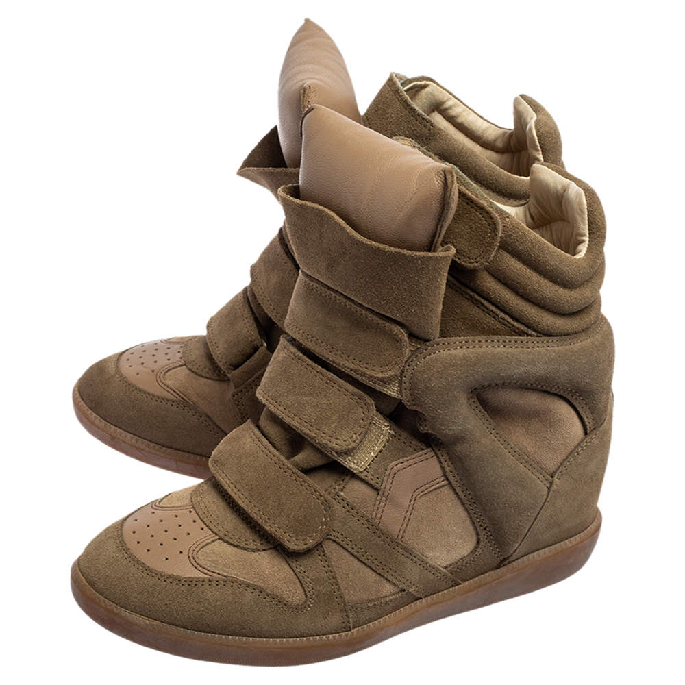 Isabel marant clearance bekett taupe