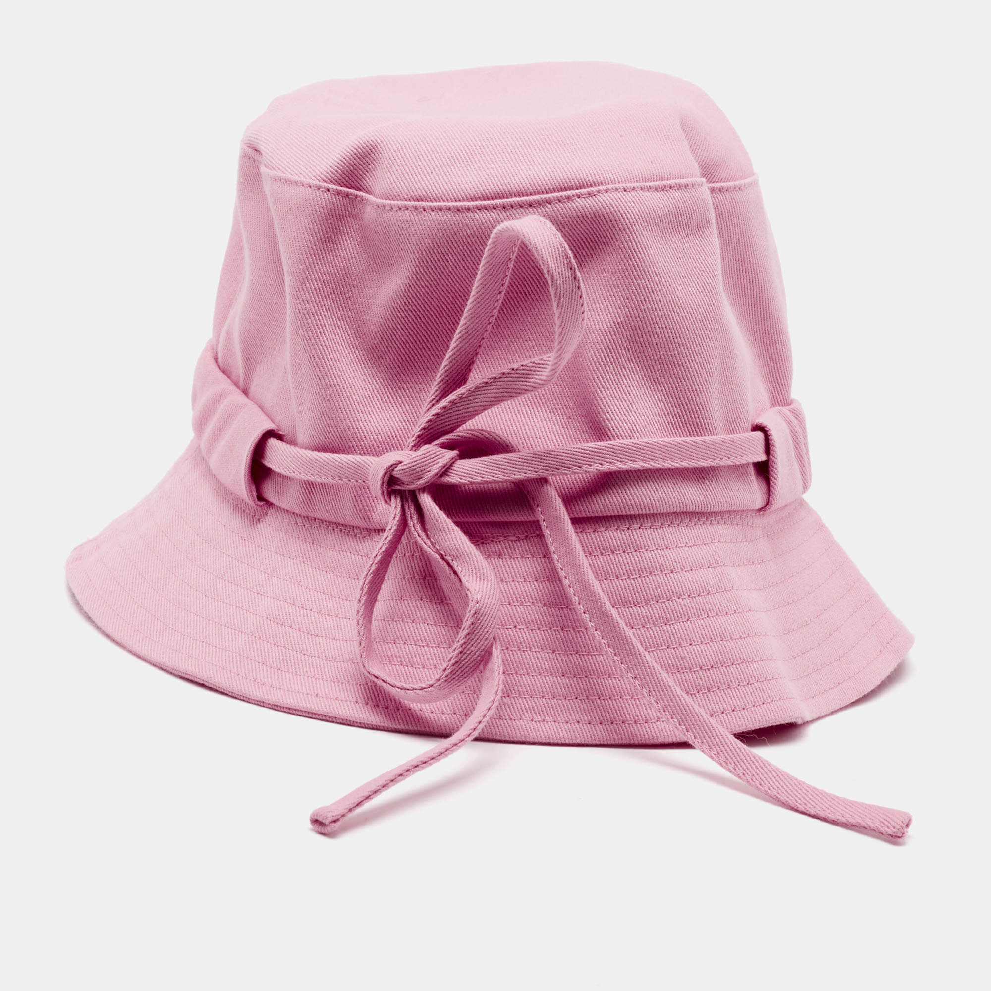 Jacquemus Pink Le bob Gadjo Canvas Bucket Hat Jacquemus